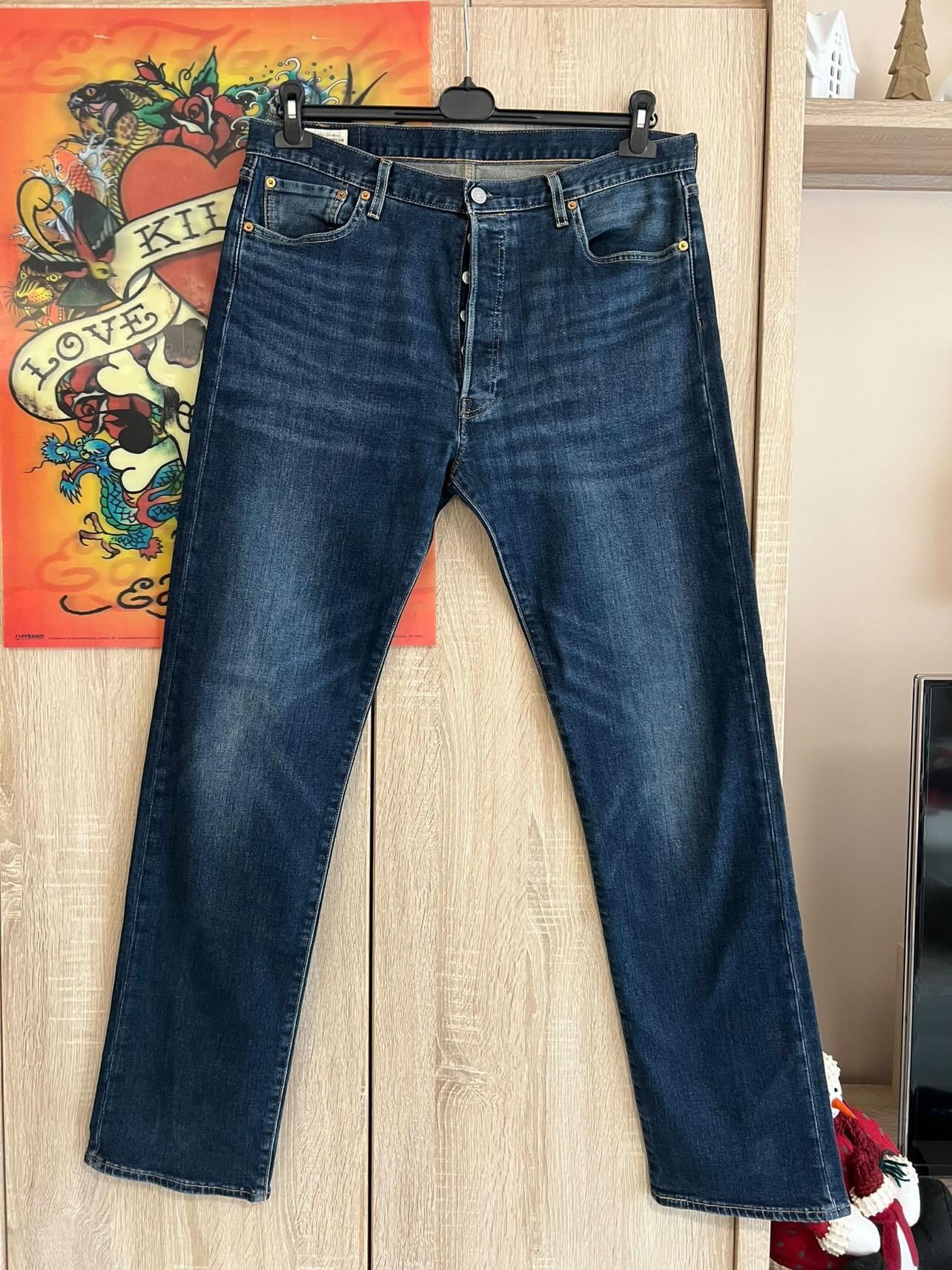 Levi's Levi's 501 denim pants size 36x34 💥🔥 Size US 36 / EU 52 - 2 Thumbnail