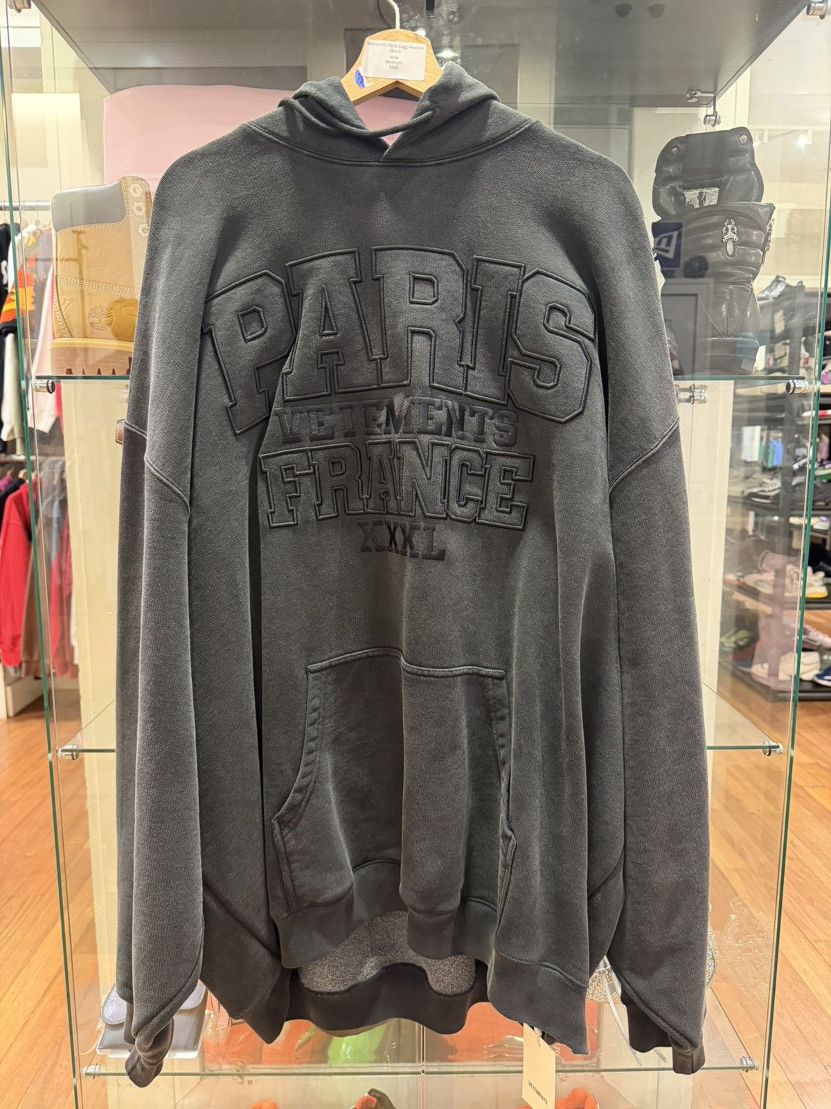 Vetements Vetements Solidarity “4 Everyone” Embroidered Hoodie