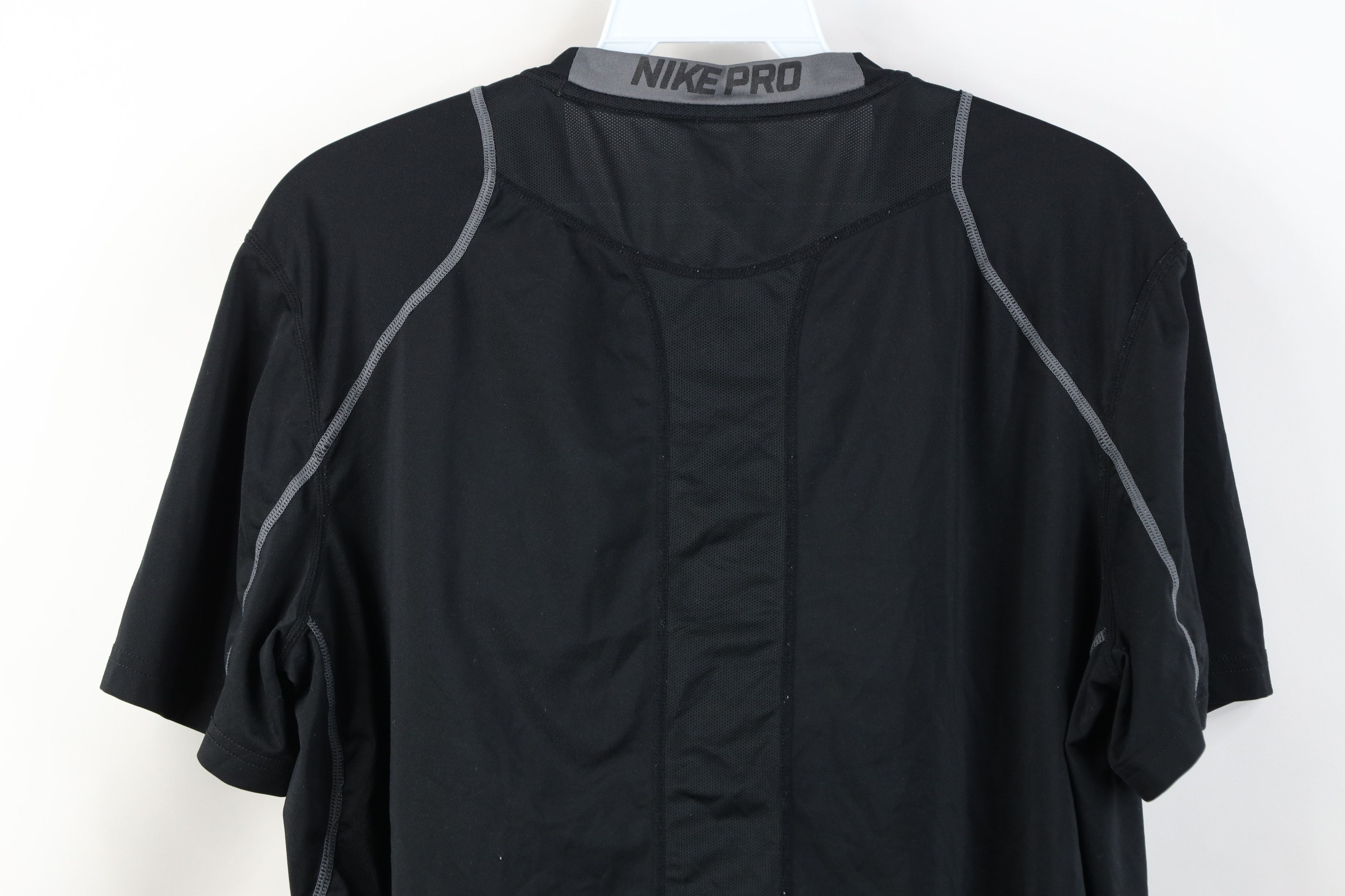Nike Nike Pro Combat Compression Training Gym T-Shirt Black Size US M / EU 48-50 / 2 - 14 Thumbnail