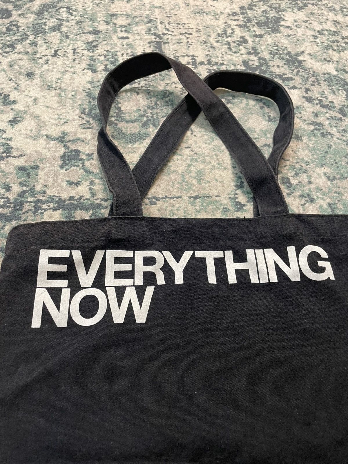 Saint Laurent Paris SS18 Saint Laurent “Everything Now” 100% Cotton Tote Size ONE SIZE - 6 Thumbnail