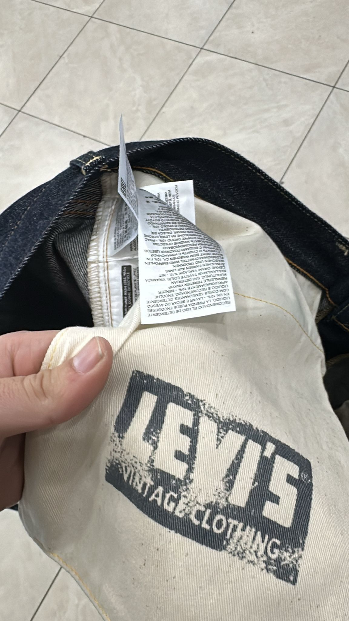 Levi's Vintage Clothing LVC Levi's Vintage Clothing 1954 501Z XX BigE Selvedge Jeans Size US 36 / EU 52 - 10 Thumbnail