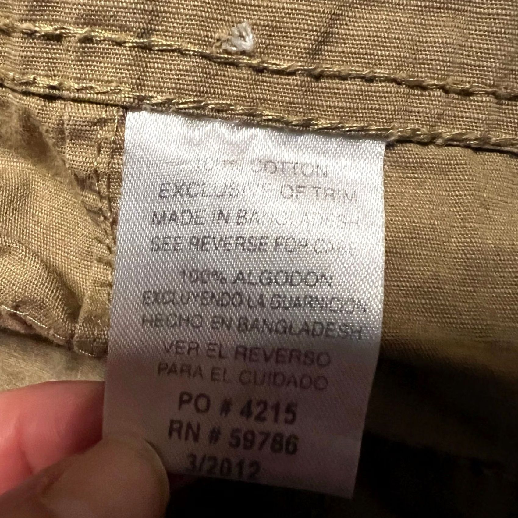 Airwalk Airwalk Shorts Mens 36 Light Brown Ripstop Cargo Longer Length Men 36 Regular Brown Cargo 37x11 Size US 36 / EU 52 - 5 Thumbnail