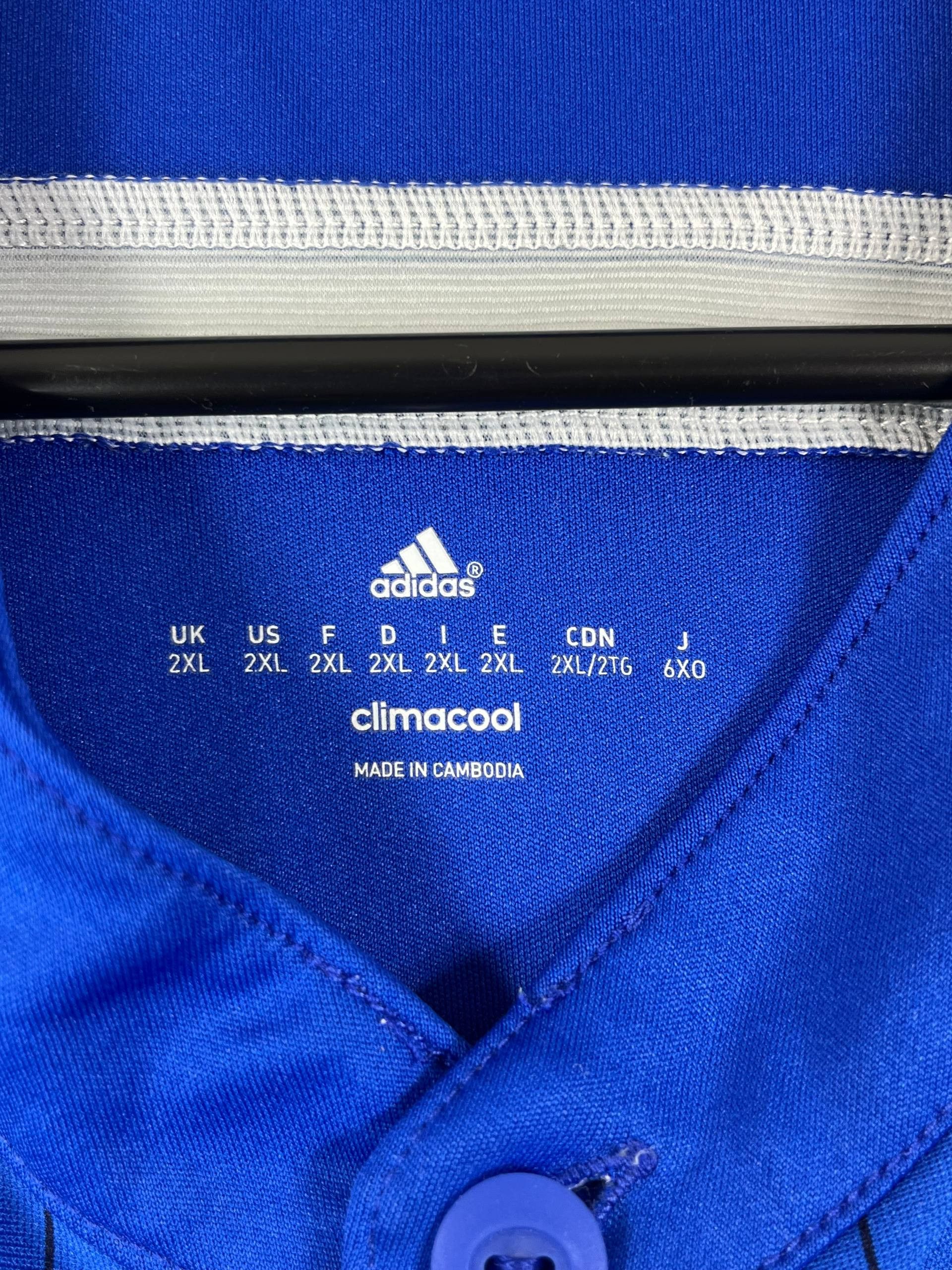 Adidas Schalke04 2014 2016 Home Jersey #20 Adidas D88444 Sz 2XL Size US XXL / EU 58 / 5 - 3 Thumbnail