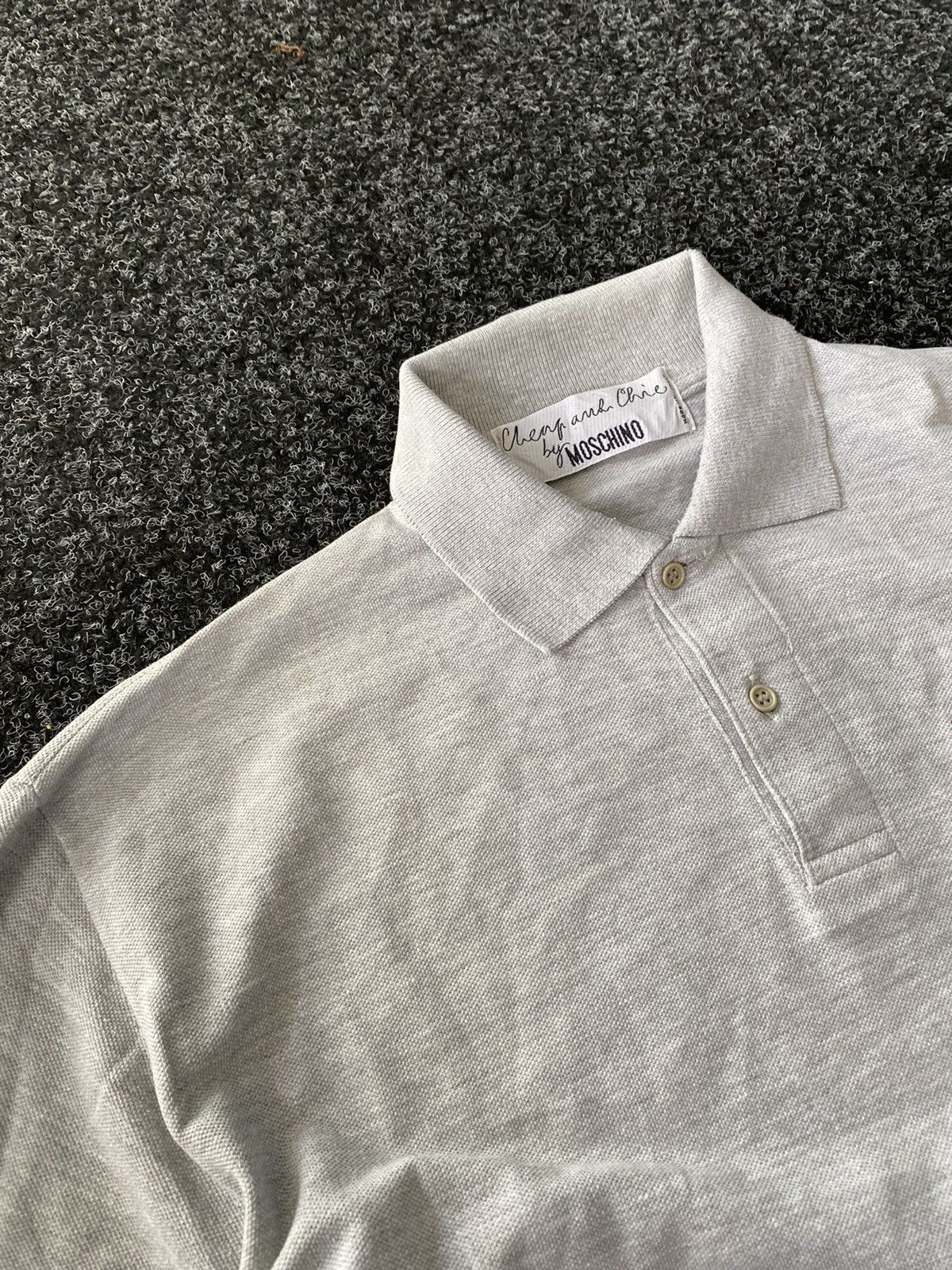 Moschino VINTAGE 🚨 Moschino Cheap And Chic RARE 90s polo Size US L / EU 52-54 / 3 - 3 Thumbnail