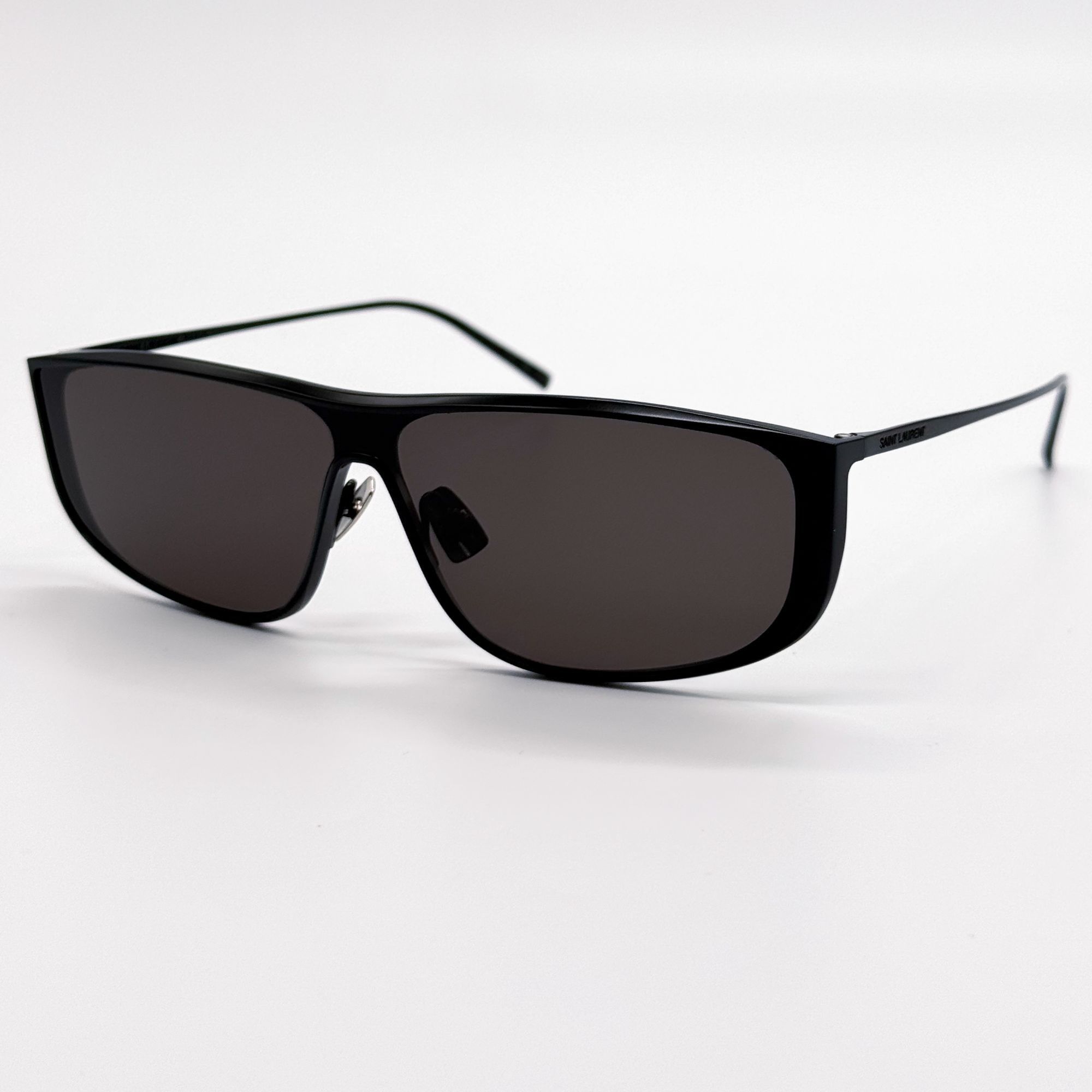Saint Laurent Paris NEW SAINT LAURENT SL605 LUNA 002 BLACK SUNGLASSES SL 605 Size ONE SIZE - 3 Thumbnail