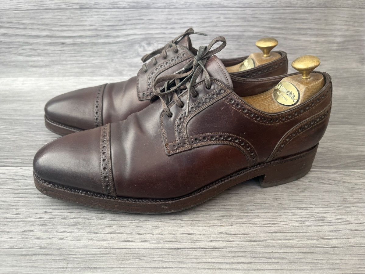 Carmina Carmina shell cordovan cap-toe oxford leather shoes uk 7 Size US 8 / EU 41 - 5 Thumbnail