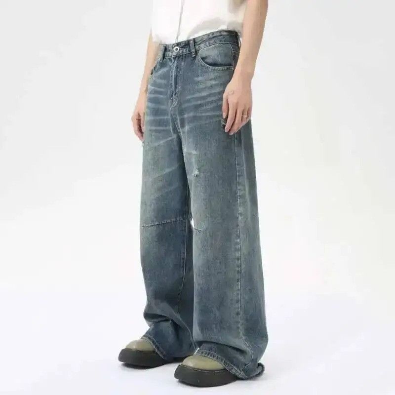Jean Stonewave Wide Leg Denim Size US 33 - 2 Thumbnail