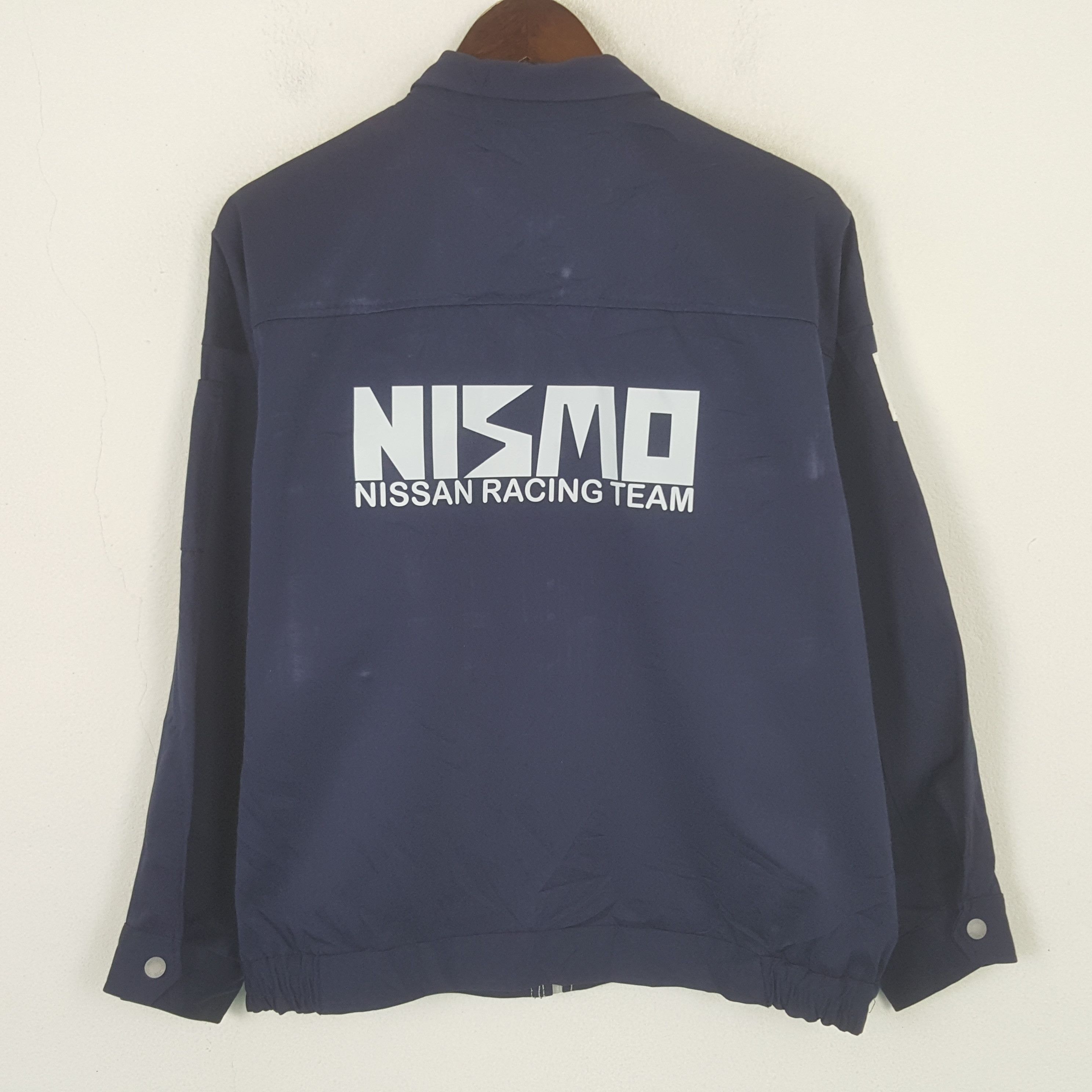 Japanese Brand Vintage Nismo Nissan Racing Team Custom Sport Uniform Jacket Size US L / EU 52-54 / 3 - 1 Thumbnail
