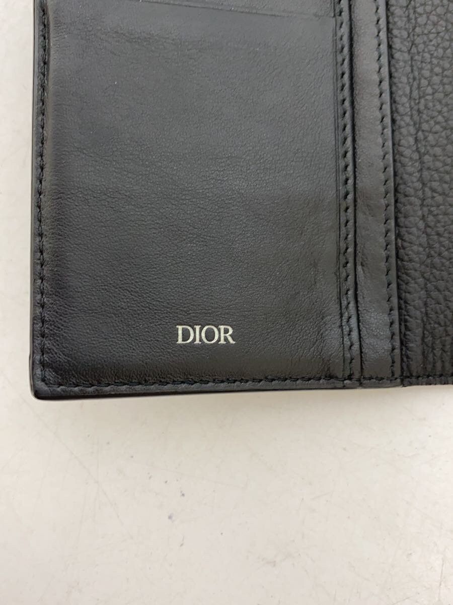 Dior Dior Calf Leather Long Wallet Black Size ONE SIZE - 3 Thumbnail