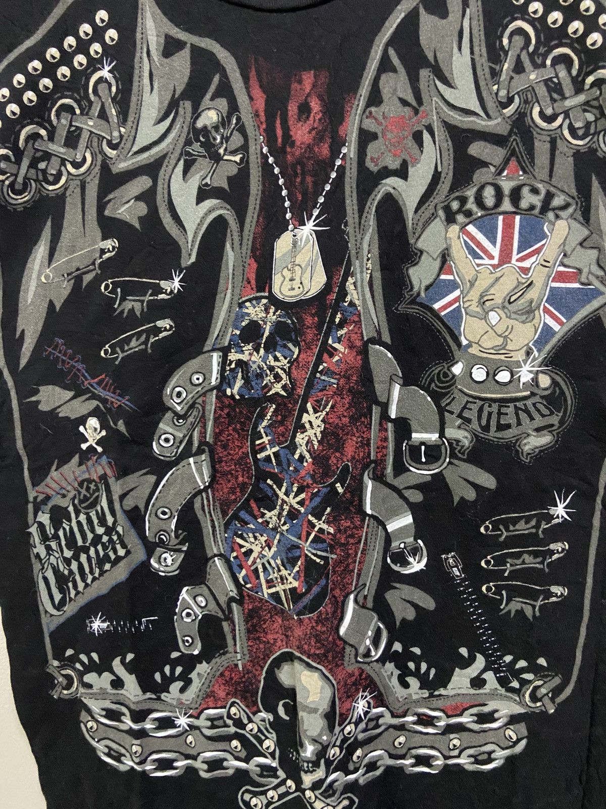Other Distressed Rock Tee Size US XL / EU 56 / 4 - 2 Thumbnail