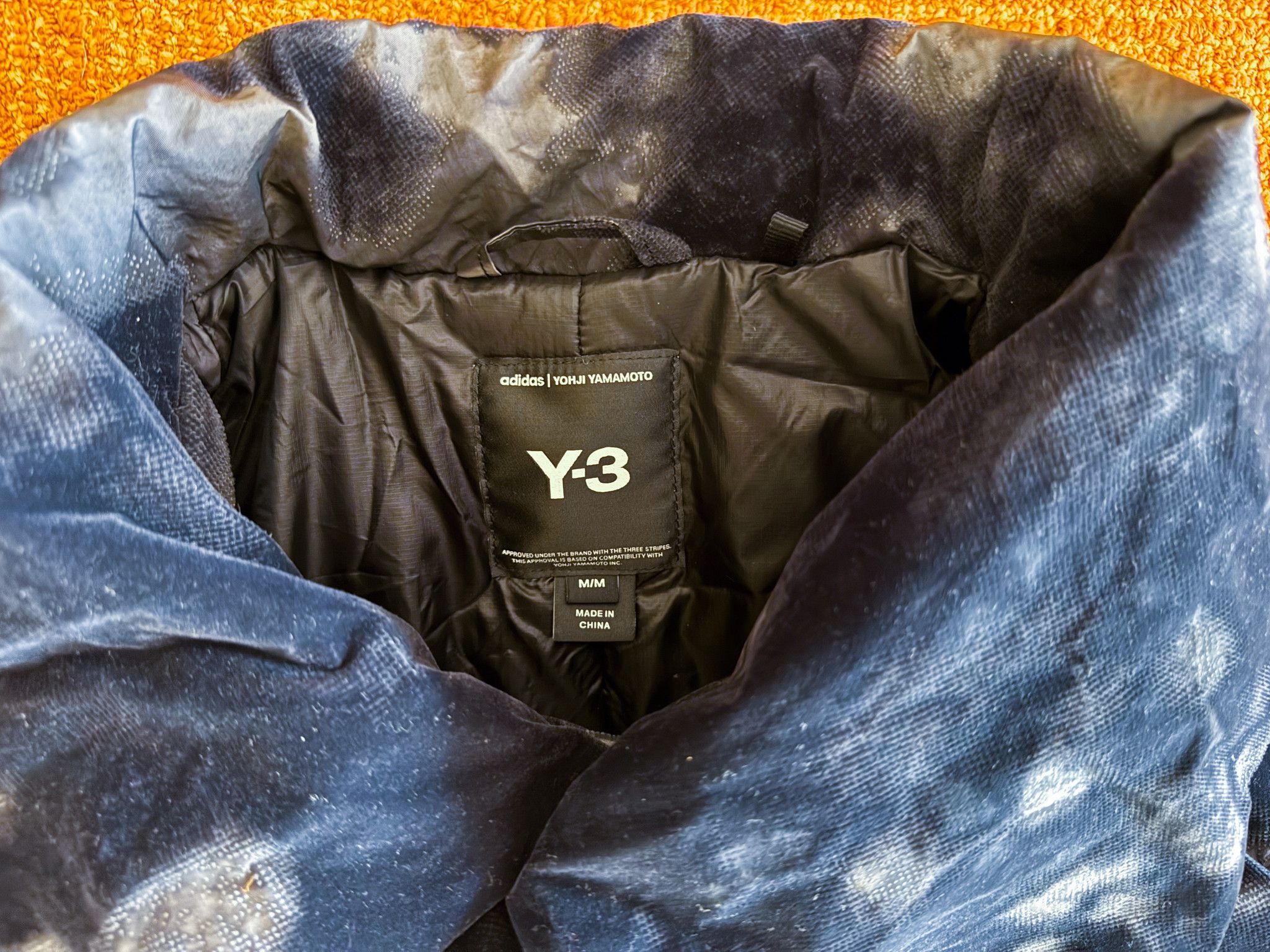 Y-3 Y-3 AOP PADDED JACKET ABSTRACT PRINT JACKET SZ. M Size M / US 6-8 / IT 42-44 - 6 Thumbnail