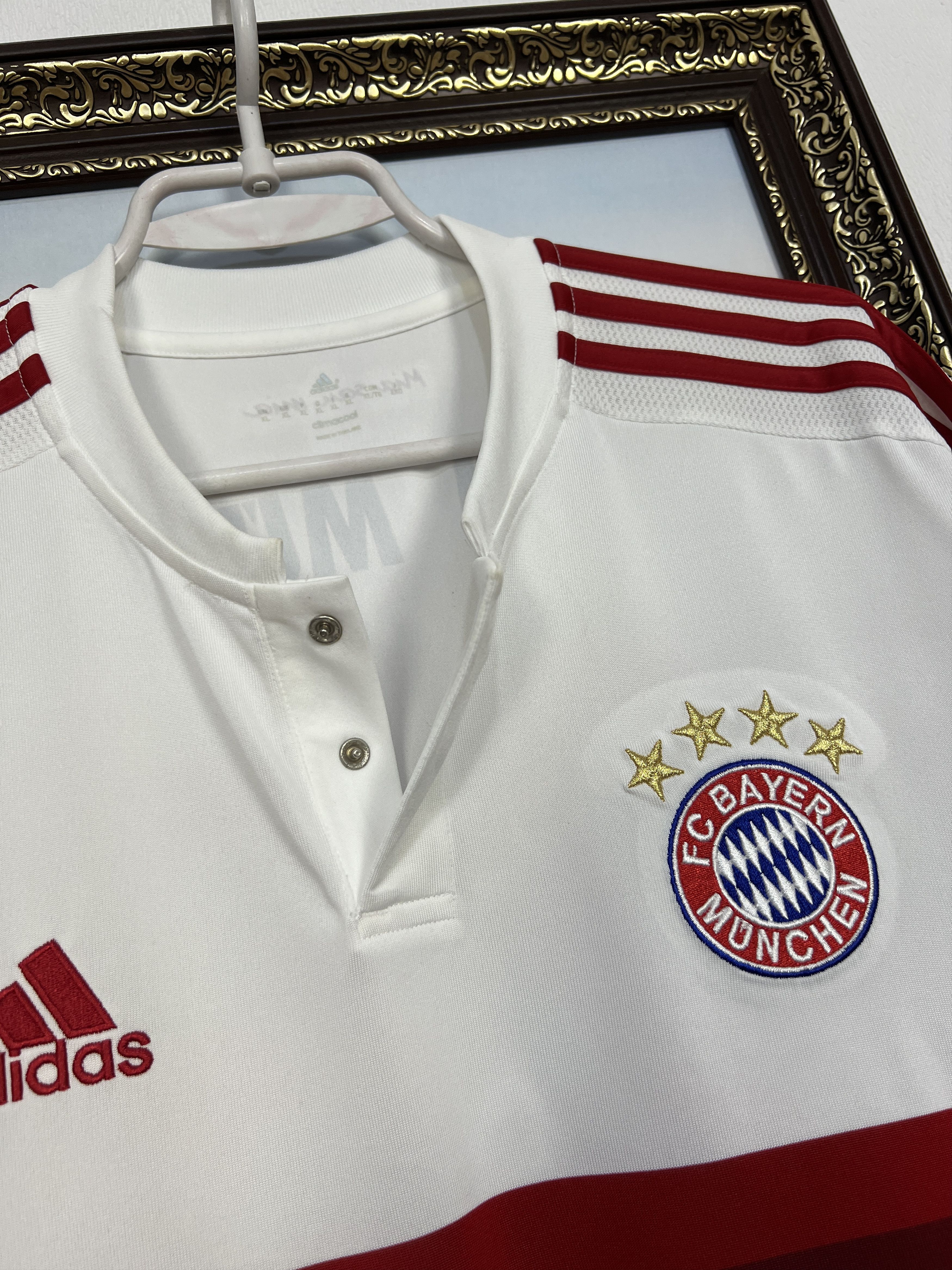 Adidas Bayern Munich Away football shirt 2015 #25 Muller Adidas Size US XL / EU 56 / 4 - 4 Thumbnail