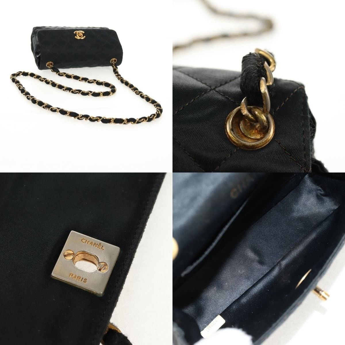 Chanel Chanel Mini Matelasse 18 Chain Shoulder Bag Size ONE SIZE - 4 Thumbnail