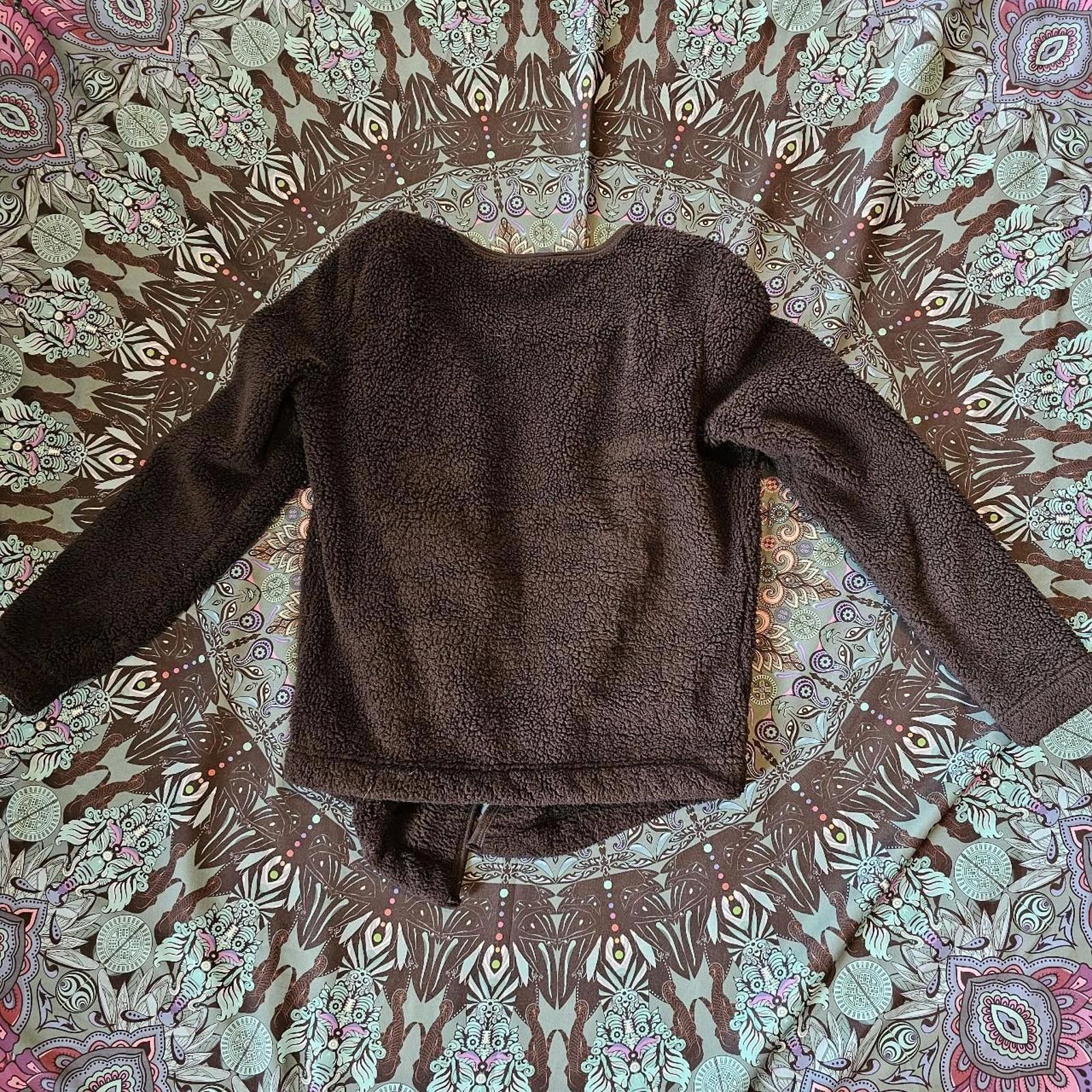 Juicy Couture Jeans Juicy Couture Women's Black Sherpa Jacket Size XS / US 0-2 / IT 36-38 - 6 Thumbnail