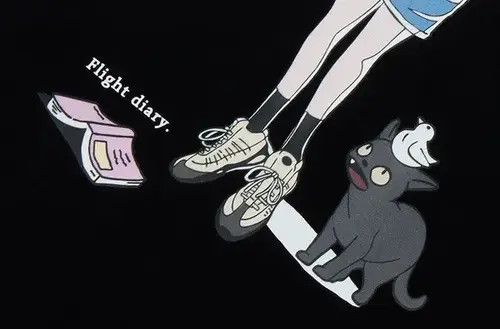 Japanese Brand Cartoon Girl Cat Japanese T-shirt Size US M / EU 48-50 / 2 - 4 Thumbnail