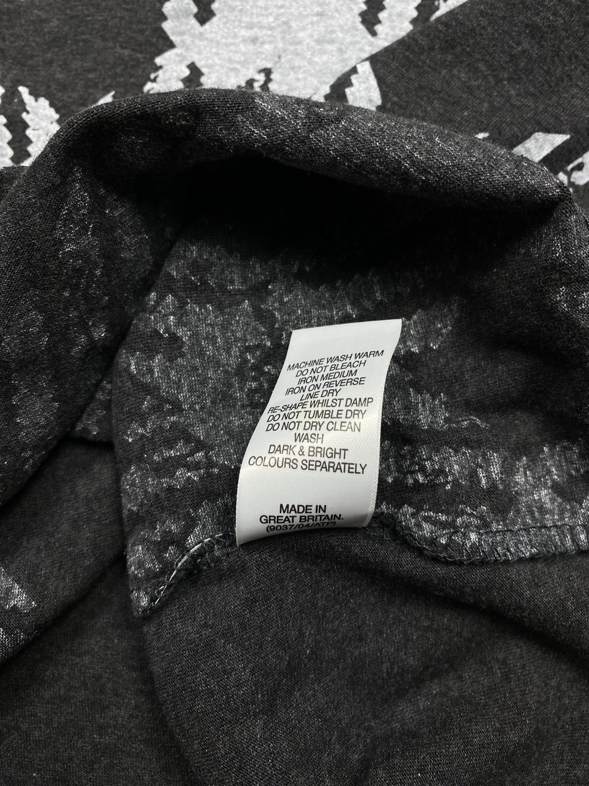 Burberry Burberry gray printed check longsleeve size XXL Size US XL / EU 56 / 4 - 8 Thumbnail