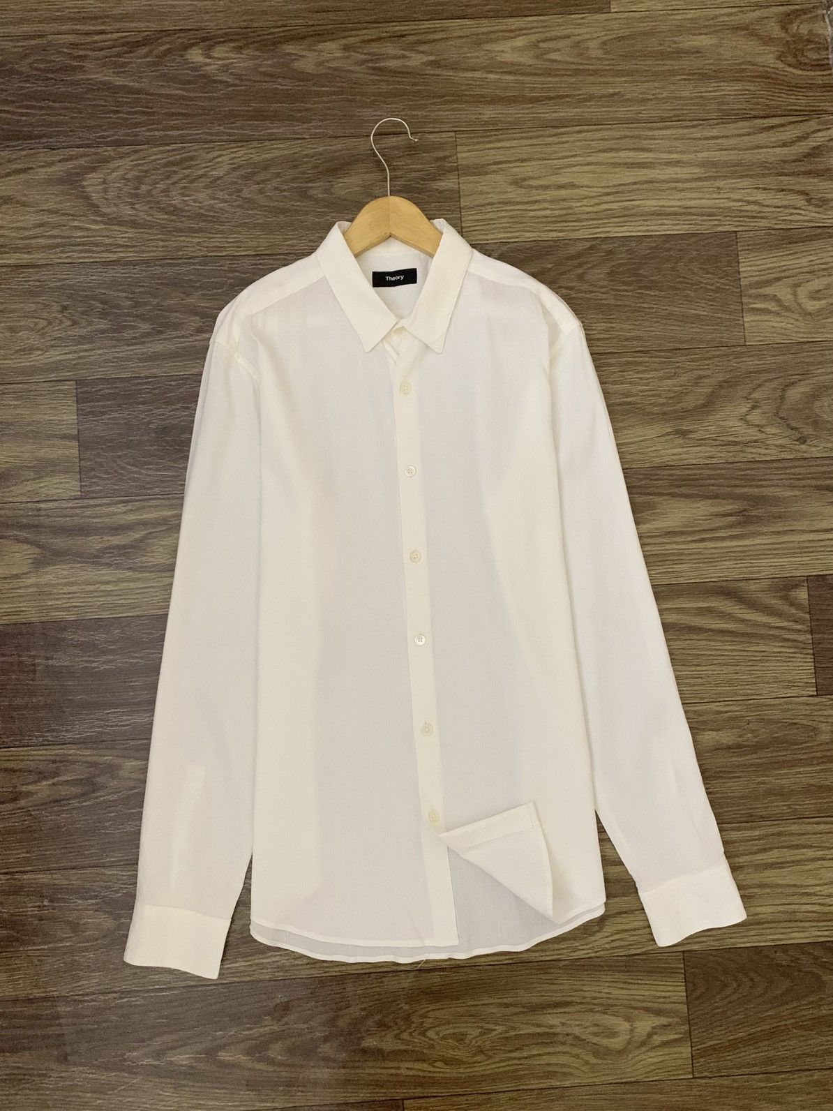 Theory Japan Brand THEORY White Shirt Size US S / EU 44-46 / 1 - 2 Thumbnail