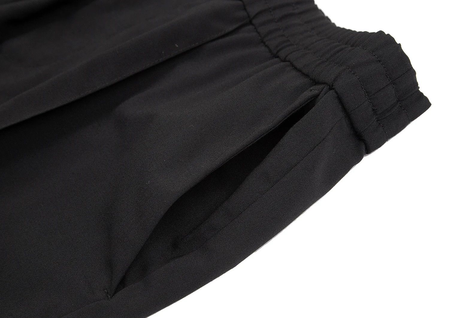Emporio Armani Wool Blend Stretch Center Tuck Pants in Black Size 54 Size US 36 / EU 52 - 5 Thumbnail
