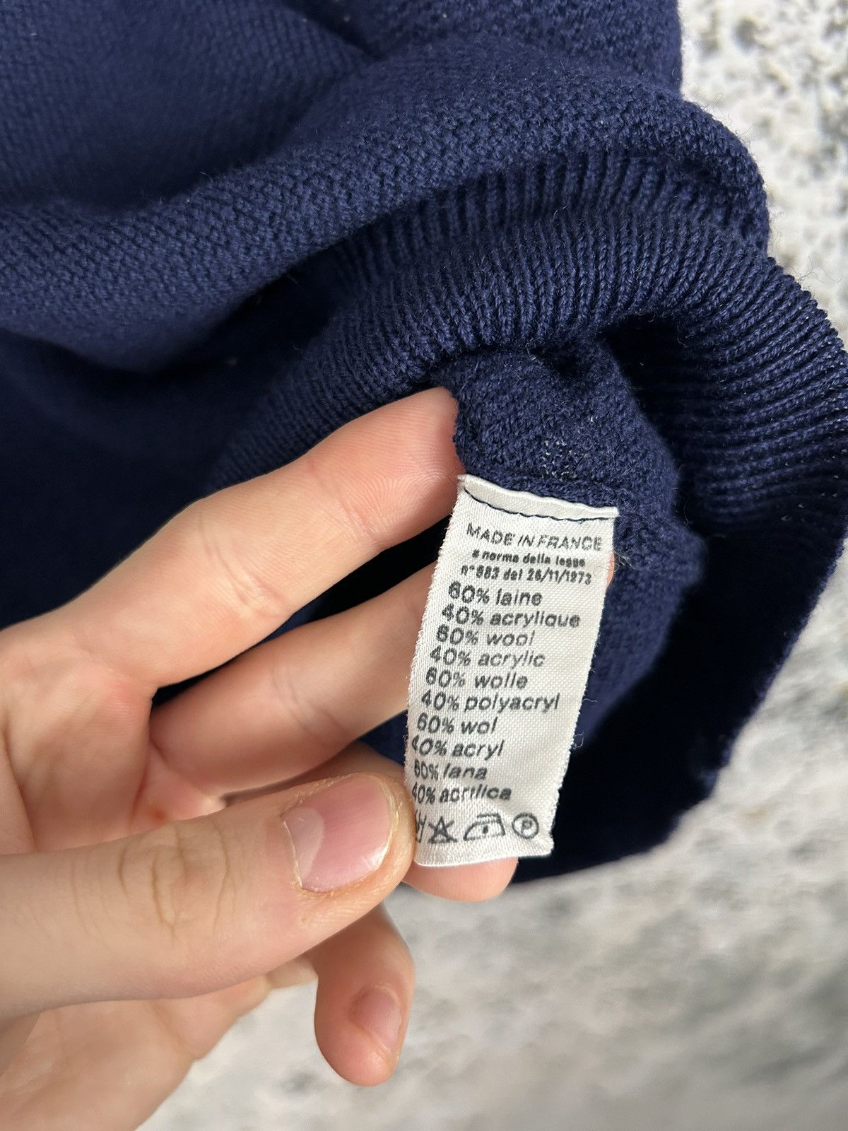 Lacoste Vintage Lacoste Wool Vest Made in France Archival Luxury 90s Size US XL / EU 56 / 4 - 5 Thumbnail