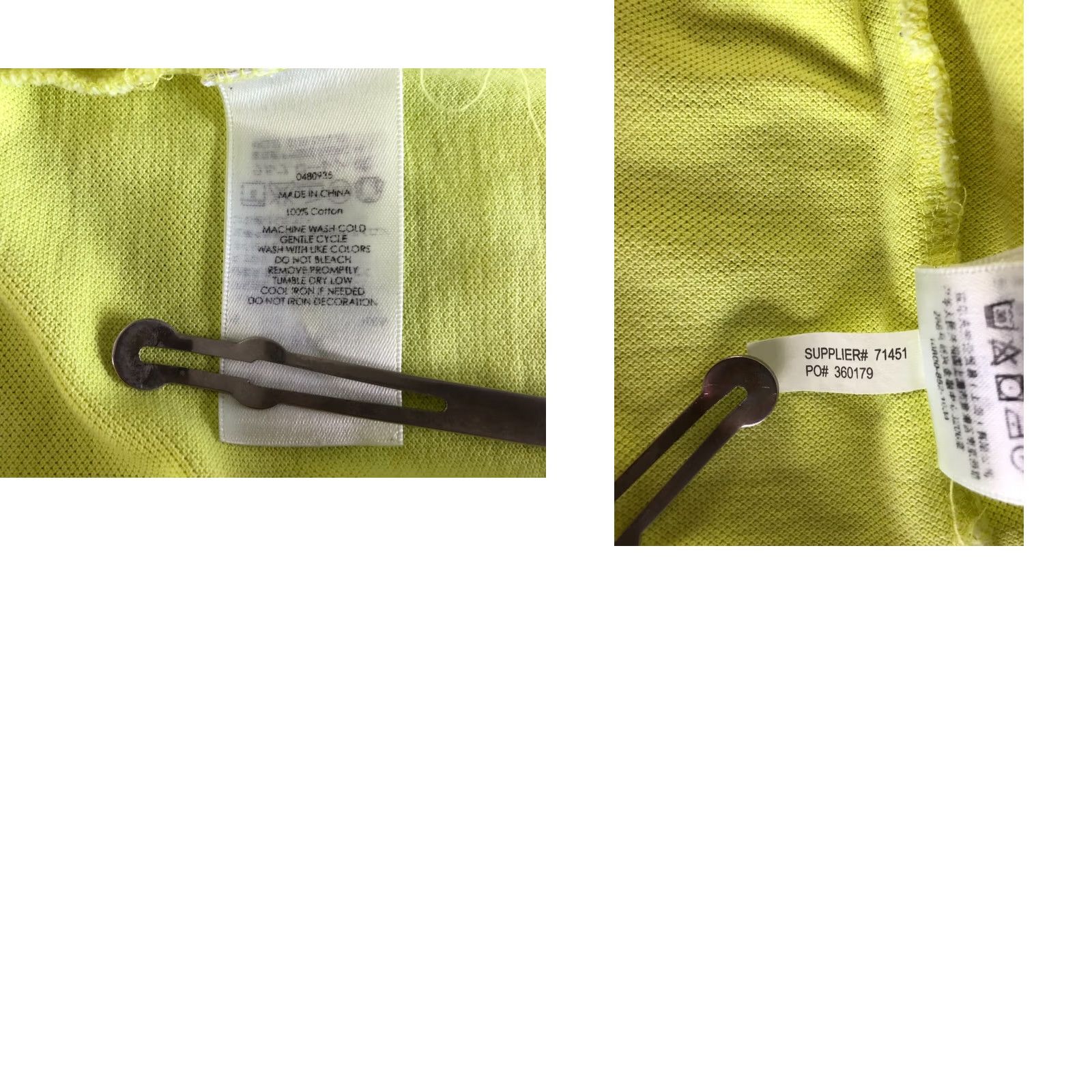 Ralph Lauren Ralph Lauren Polo Men's XL Yellow 100% Cotton Big Pony Polo Shirt Size US XL / EU 56 / 4 - 9 Thumbnail