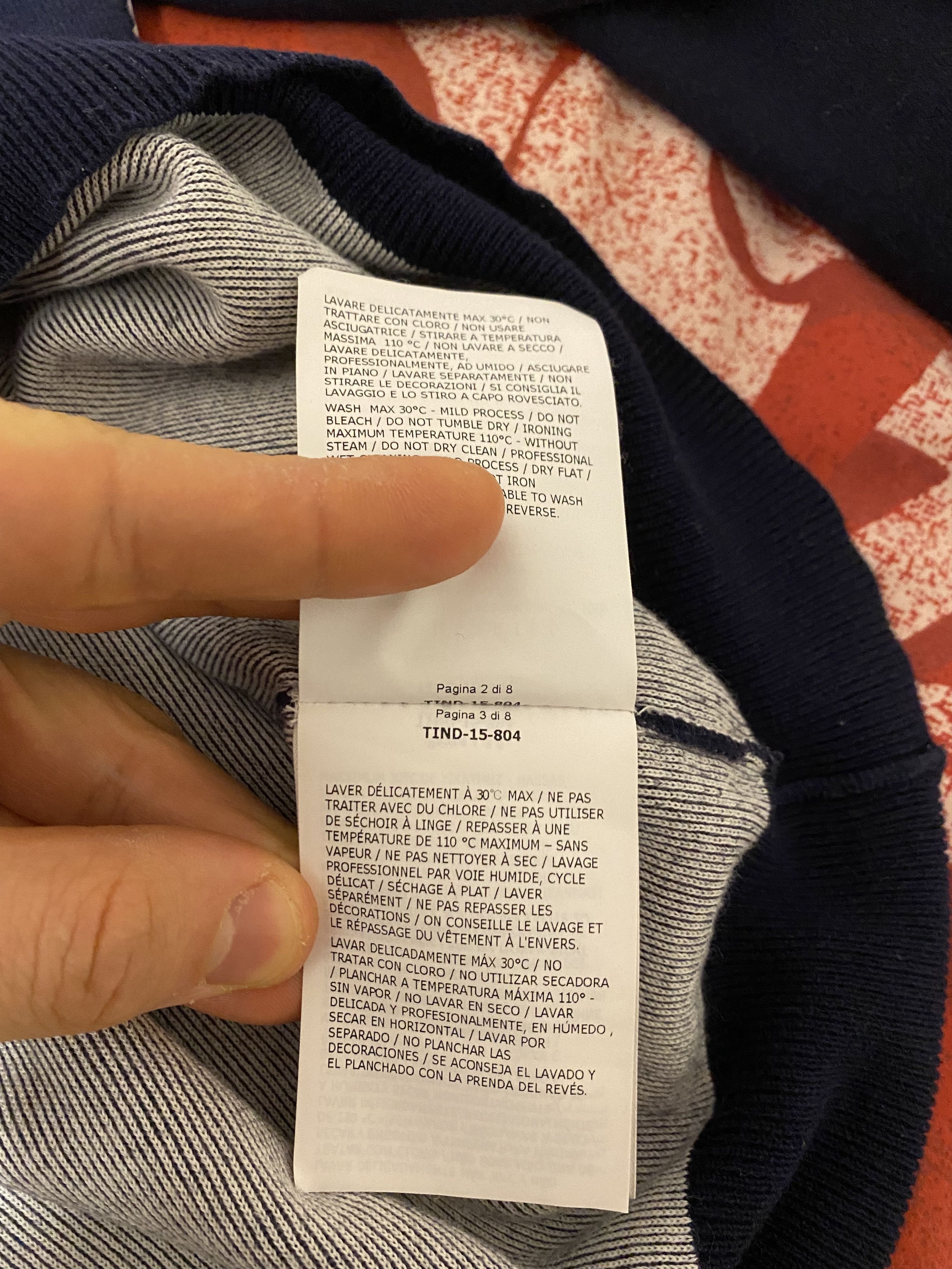 Moncler × Moncler Gamme Bleu × Vintage Moncler Sweatshirt Blue with White stripes Size US S / EU 44-46 / 1 - 7 Thumbnail
