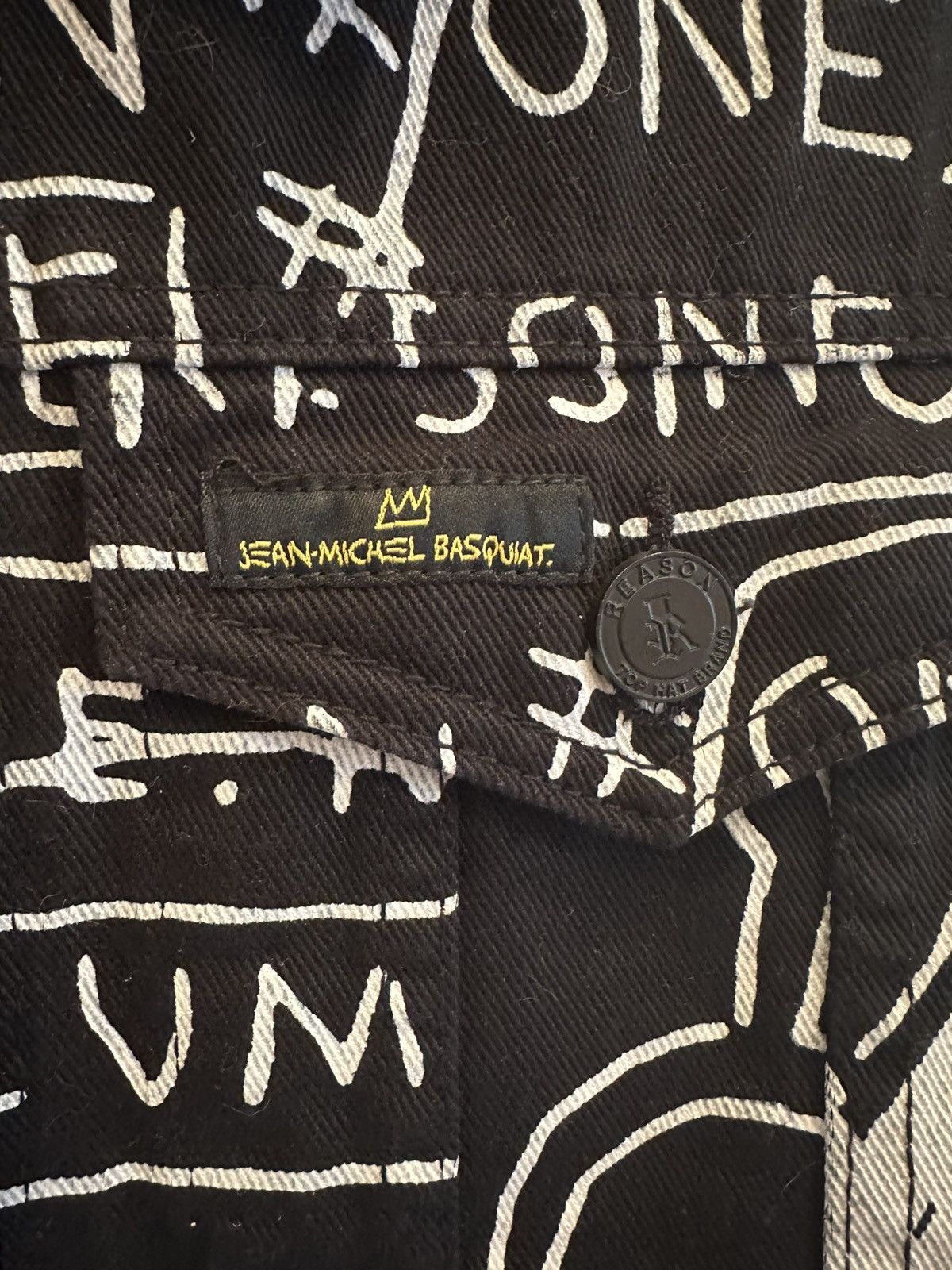 Jean-Michel Basquiat Jean Michel Basquiat black jacket Size US M / EU 48-50 / 2 - 3 Thumbnail