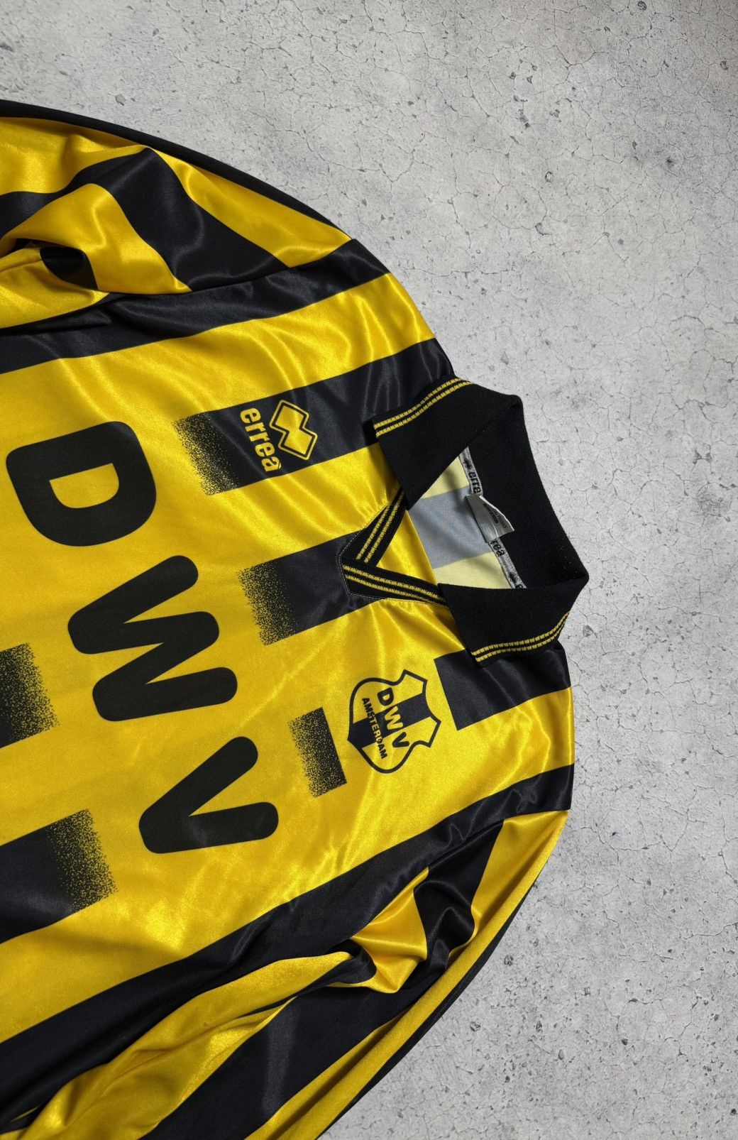 Errea Errea DWV Amsterdam Vintage Long Sleeve Soccer Jersey Size US XXL / EU 58 / 5 - 4 Thumbnail