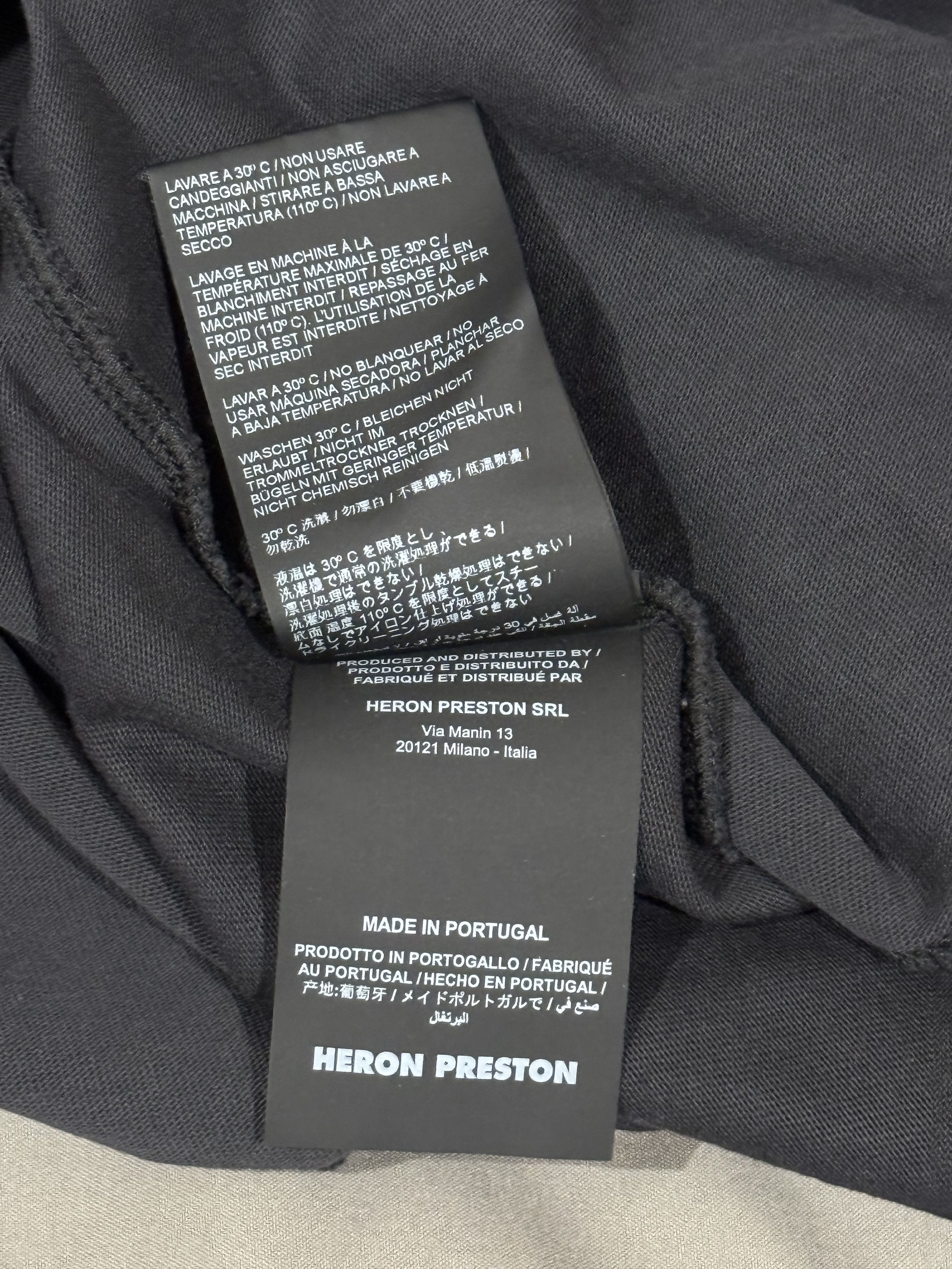 Heron Preston Heron Preston Patch Logo Long Sleeve Shirt Size Medium Size US M / EU 48-50 / 2 - 9 Thumbnail