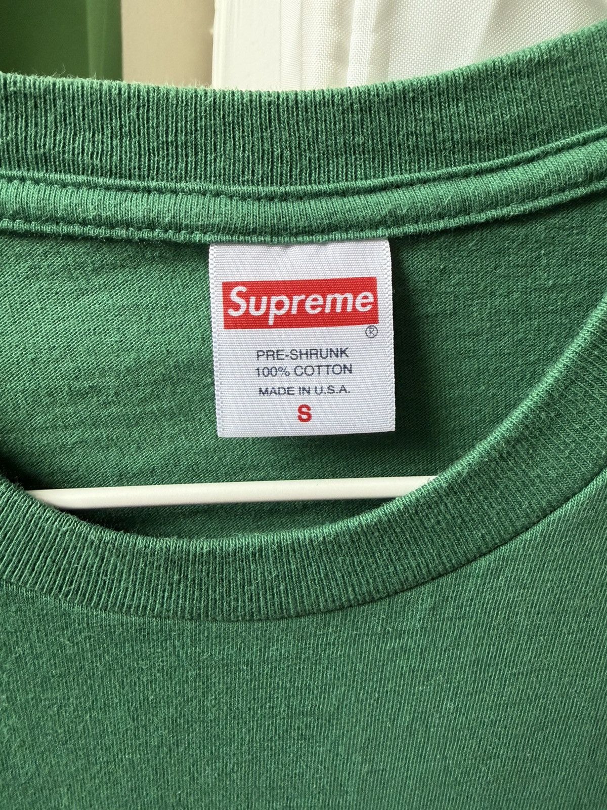 Supreme supreme long sleeve box logo / bogo 2020 pine green Size US S / EU 44-46 / 1 - 2 Thumbnail