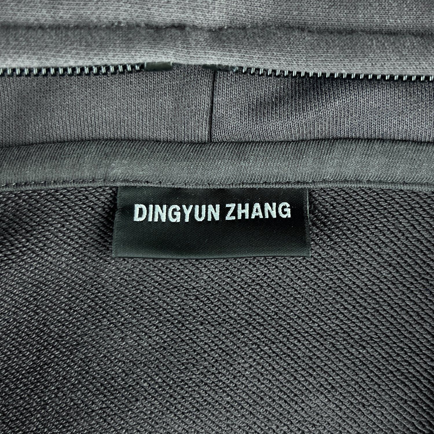Dingyun Zhang Dingyun Zhang TN1 Grey Purple Zip Hoodie Size US XL / EU 56 / 4 - 4 Thumbnail
