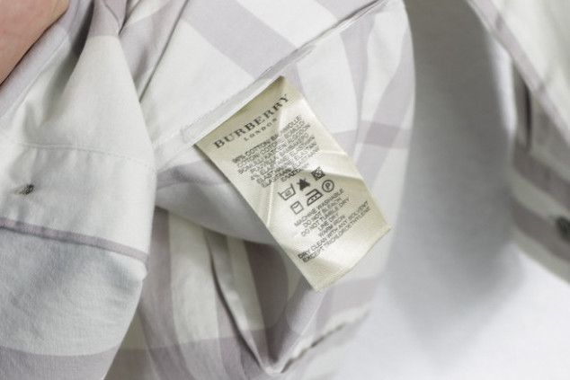 Burberry Womens Burberry Light Beige Nova Check 3/4 Sleeve Shirt Size S / US 4 / IT 40 - 7 Thumbnail