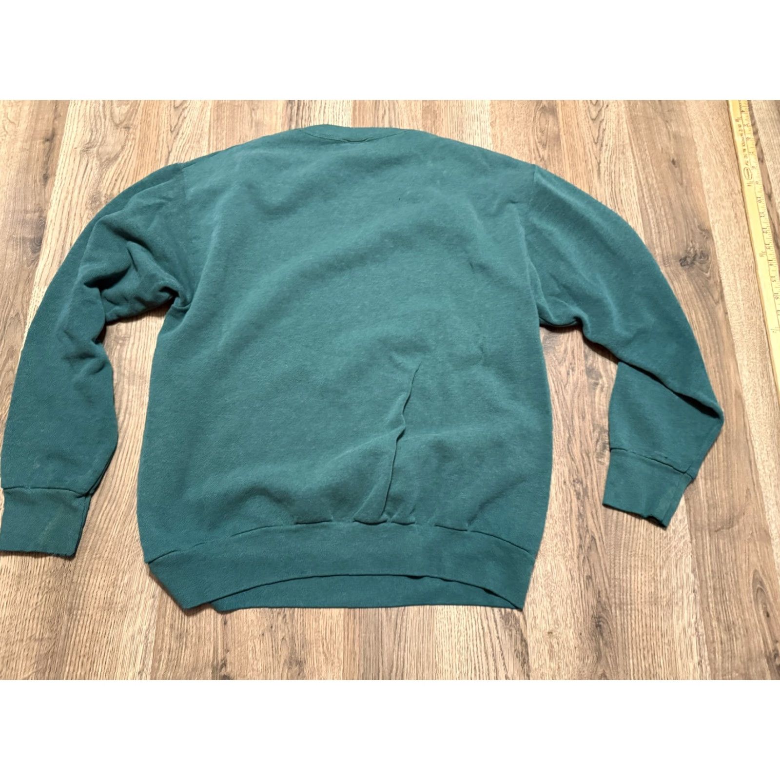 Delta VINTAGE Delta Sweater Men's Large Wisconsin Green Bay Packers NFL Team Apparel Sweater Pullover Crew Neck Green Cotton Regular Size US L / EU 52-54 / 3 - 2 Thumbnail