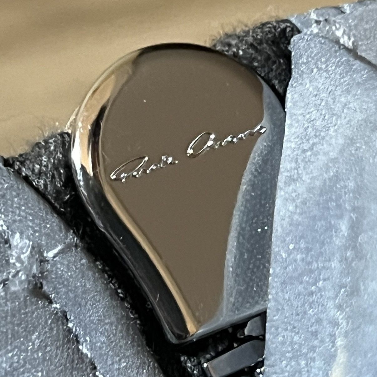 Rick Owens FW22 Strobe Reflex Gauntlet Jacket Size US S / EU 44-46 / 1 - 14 Thumbnail