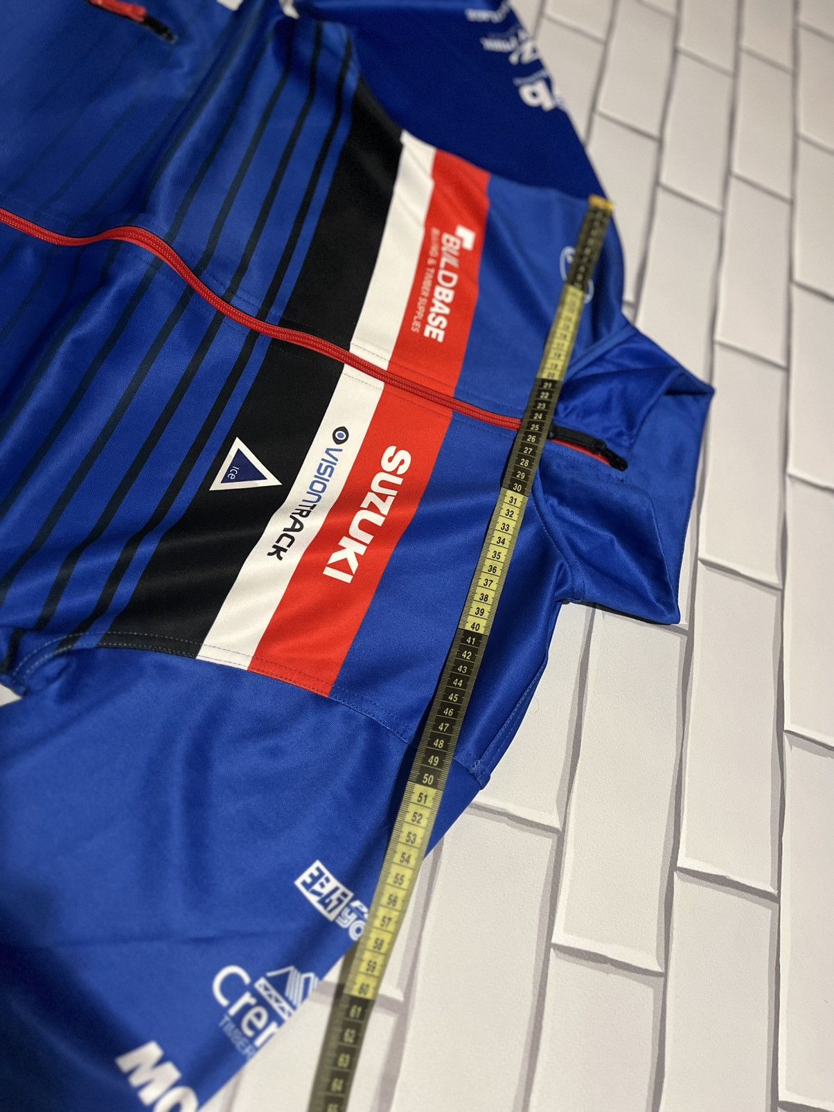 Other Suzuki Buildbase Racing Team Jacket Blue Large Size US XL / EU 56 / 4 - 8 Thumbnail