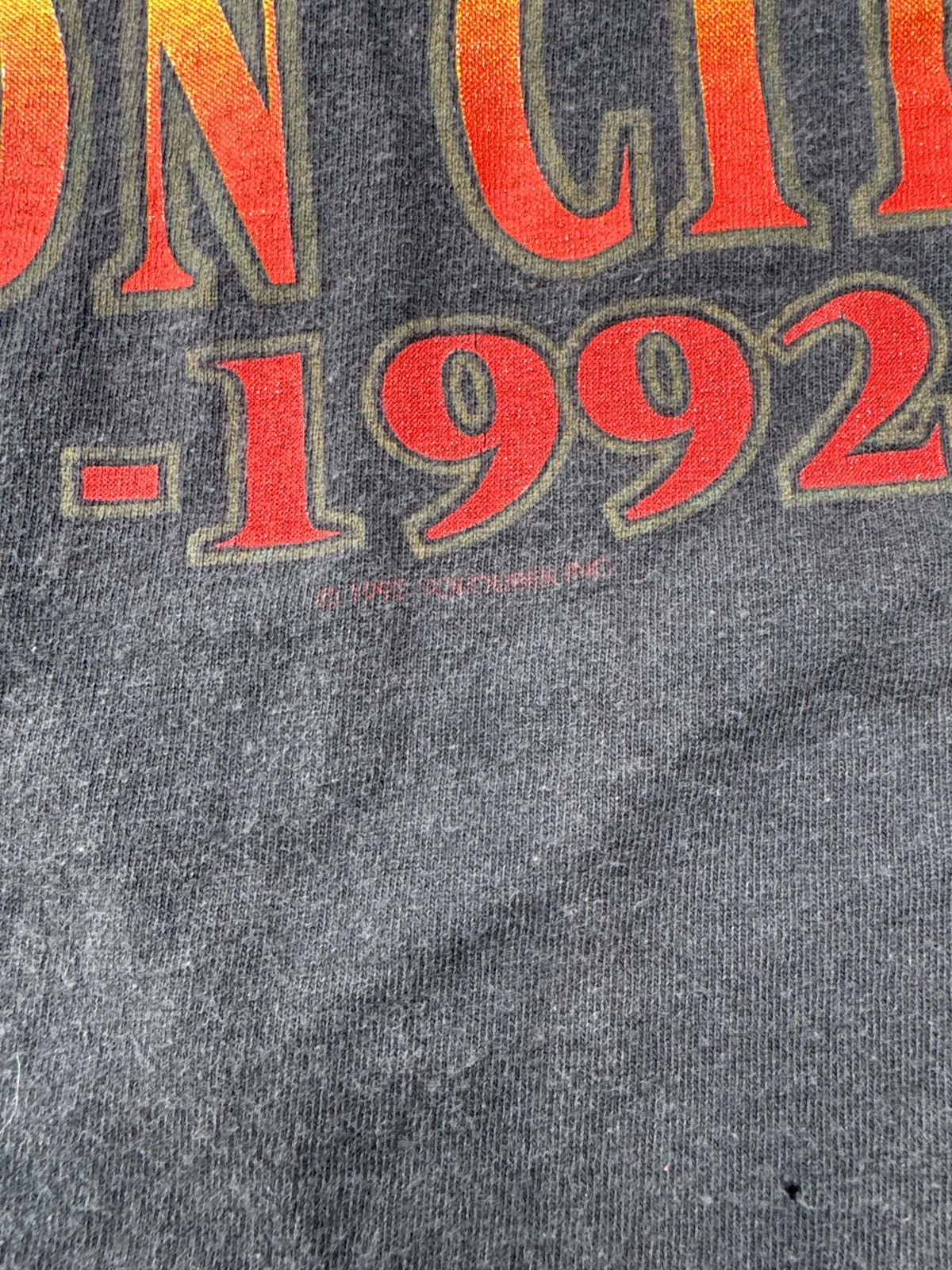 Harley Davidson Vintage 1992 Harley Davidson Carson City Fall Run T Shirt XL Size US XL / EU 56 / 4 - 8 Thumbnail