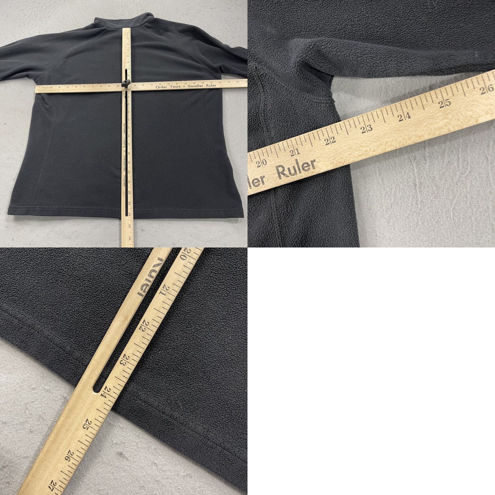 Nike ACG VINTAGE Nike ACG Jacket Womens XL Black Fleece Baselayer 1/4 Quarter Zip Hiking Size XL / US 12-14 / IT 48-50 - 8 Thumbnail