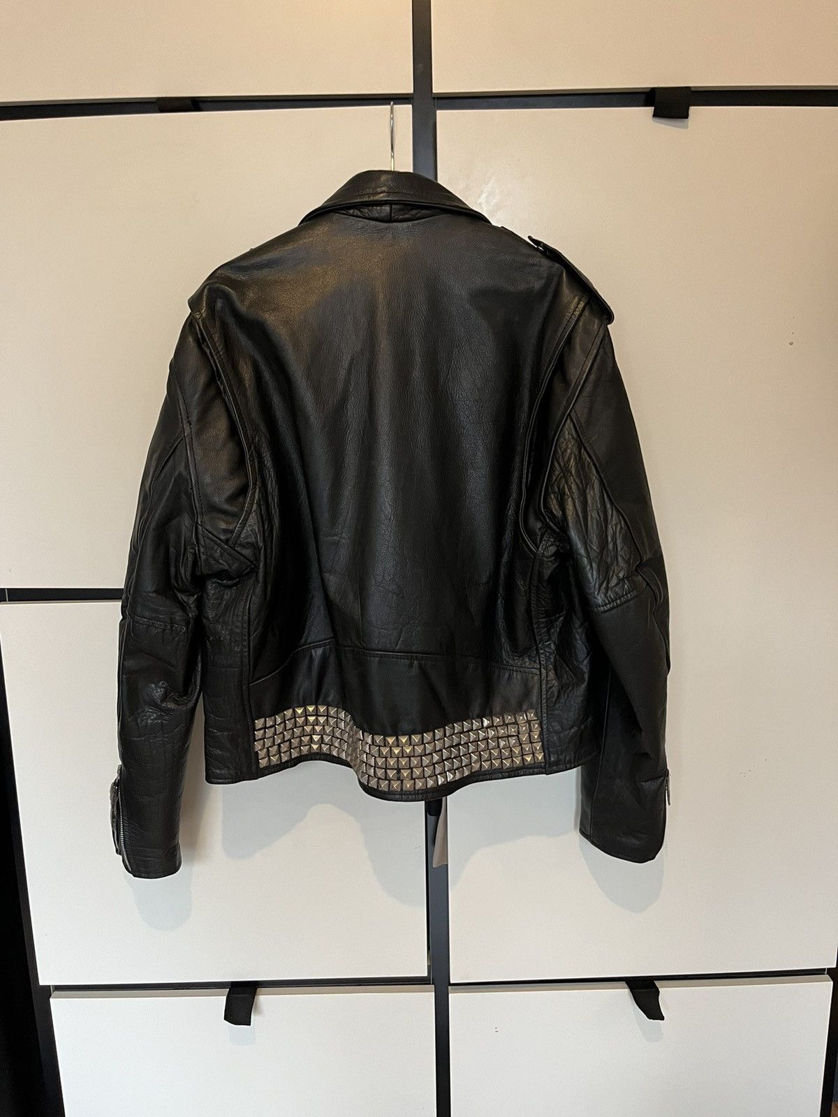Japanese Brand Leather studded biker jacket punk rock Size US M / EU 48-50 / 2 - 5 Thumbnail