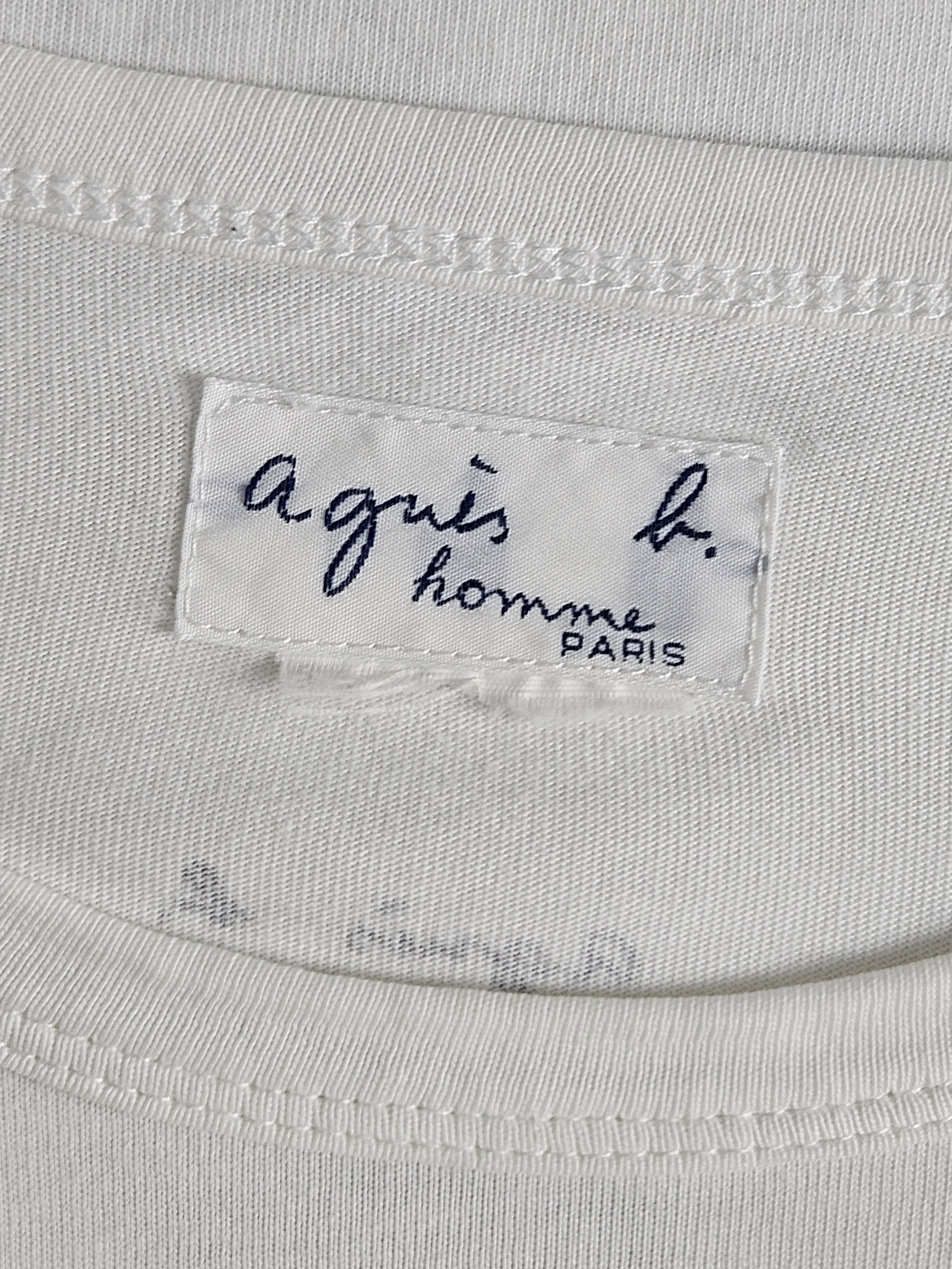 agnes b. Agnes B Paris photo tee avant garde shirt Size US S / EU 44-46 / 1 - 4 Thumbnail