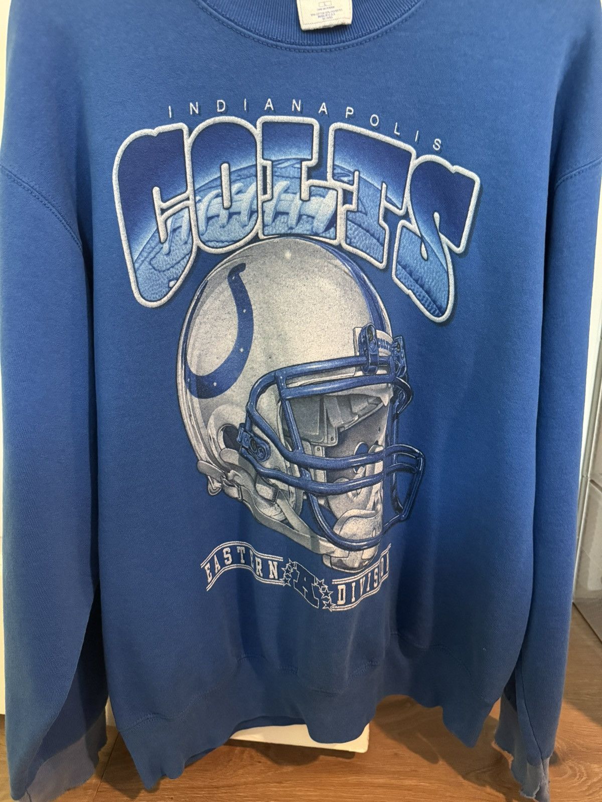 Pro Player Indianapolis Colts Vintage Crewneck Sweater Size US L / EU 52-54 / 3 - 3 Thumbnail