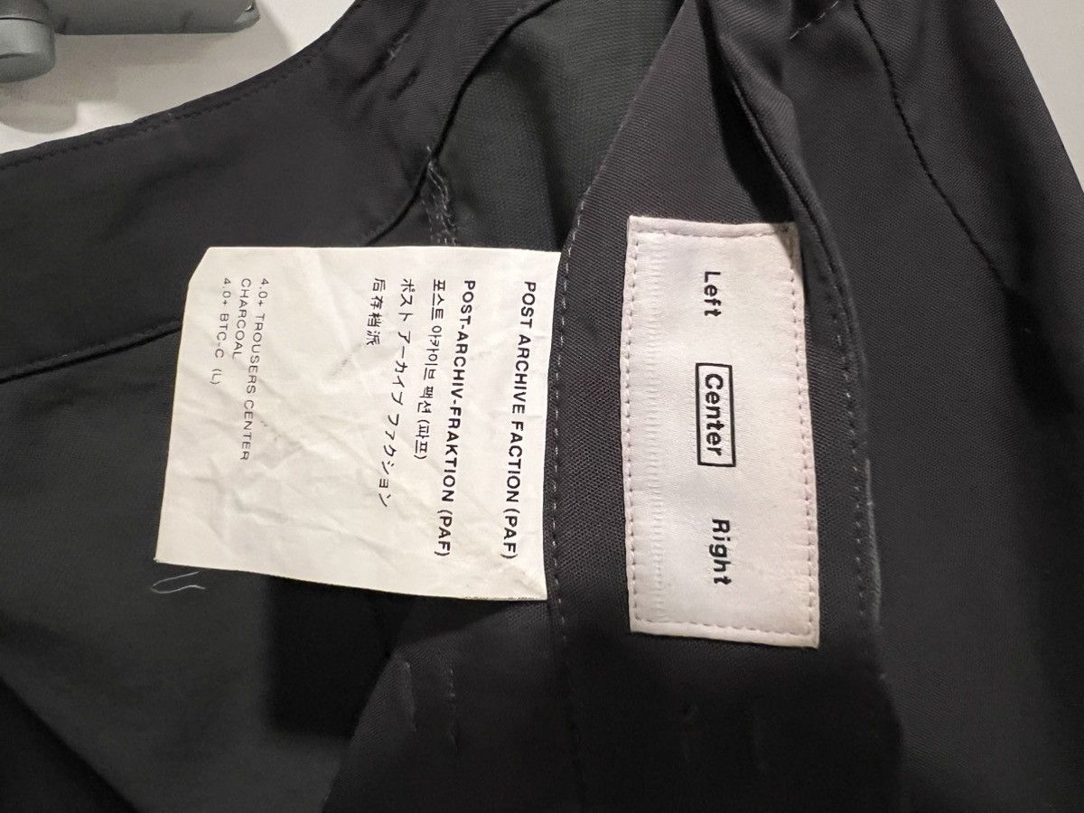 POST ARCHIVE FACTION (PAF) PAF 4.0+ Center Trouser Size US 33 - 4 Thumbnail
