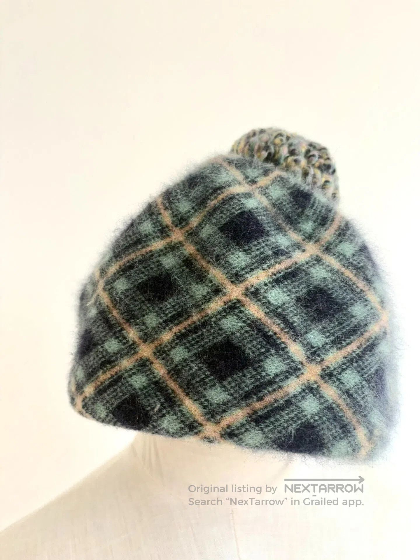 Vivienne Westwood vivienne westwood blue plaid beret hat. Size ONE SIZE - 4 Thumbnail