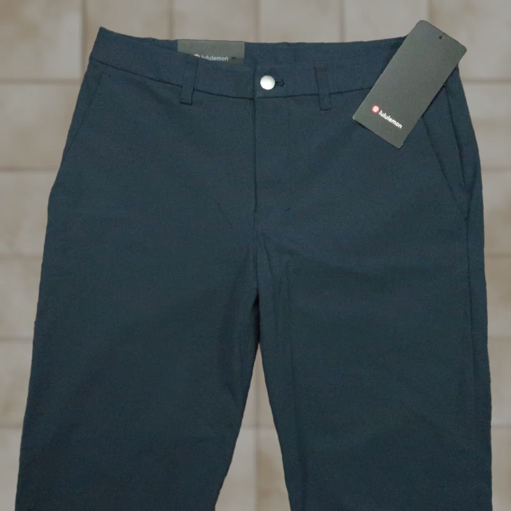 Lululemon Lululemon Pants Men 30x25 Blue ABC Slim Fit 5 Pocket Warpstreme NWT Chino Straight Classic Pants Mens Blue NWT Size US 30 / EU 46 - 1 Thumbnail