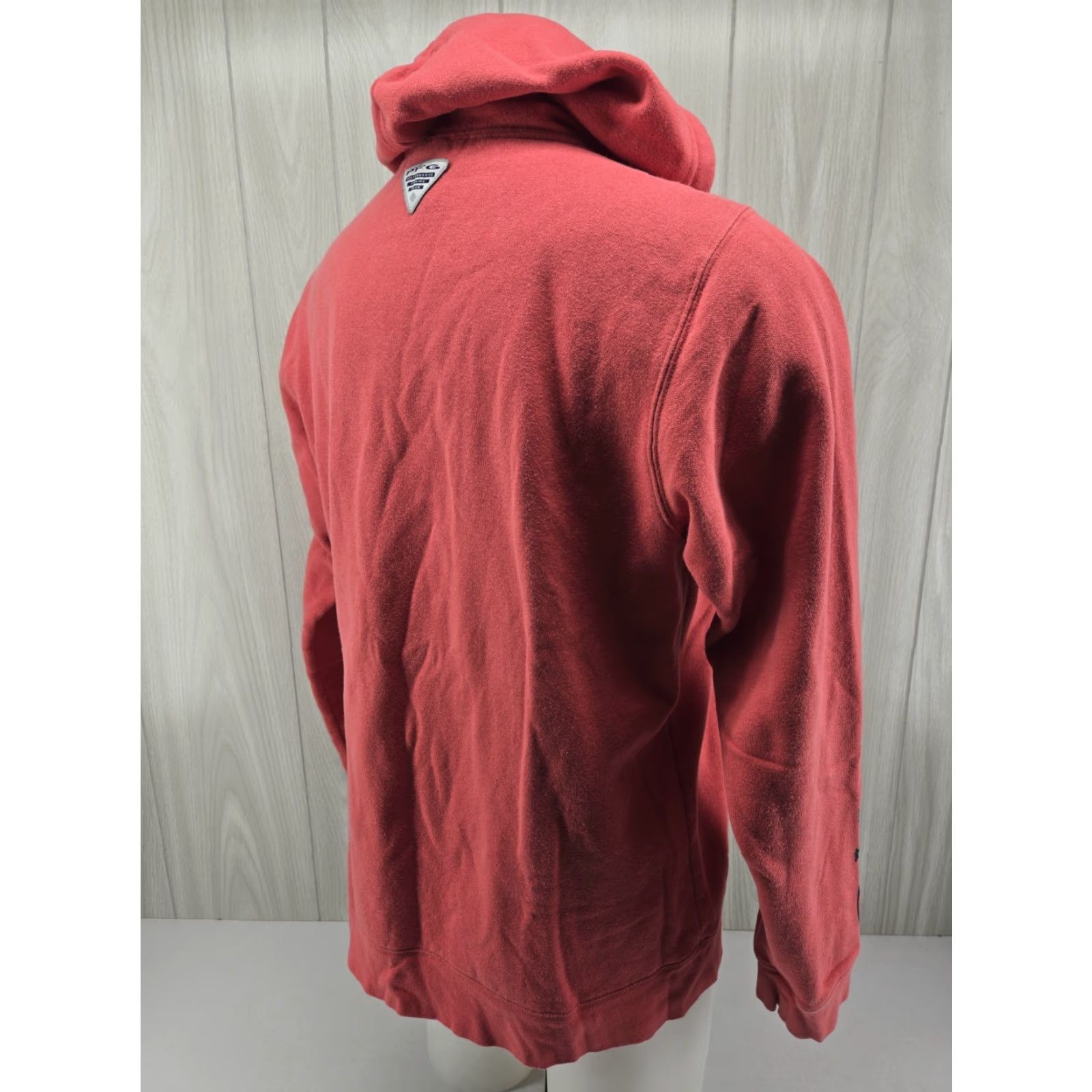 Vintage Columbia Hoodie Mens Medium Coral PFG Cotton Blend Gear Outdoor Size US M / EU 48-50 / 2 - 7 Thumbnail