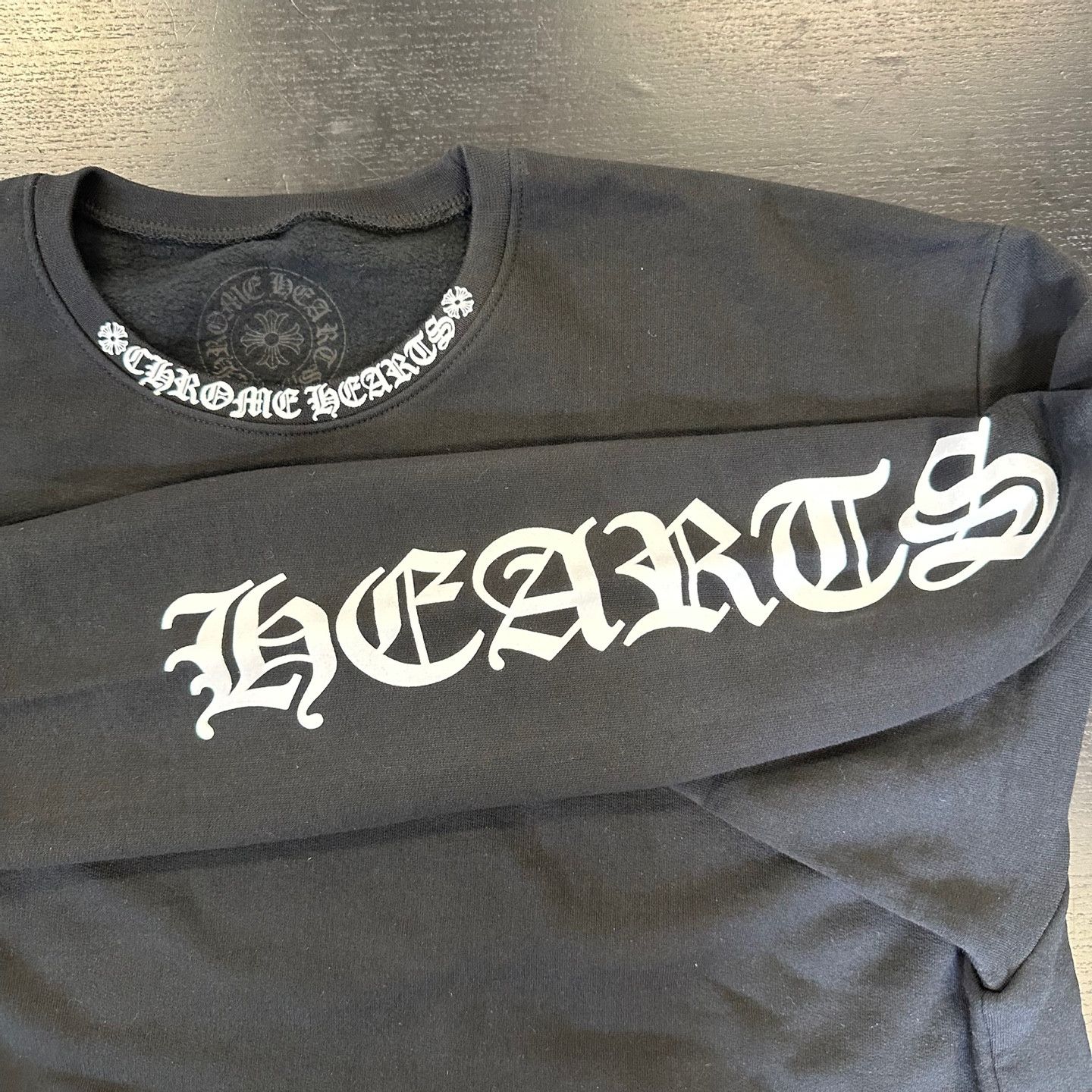 Chrome Hearts Neck Logo Crewneck Size US M / EU 48-50 / 2 - 5 Thumbnail