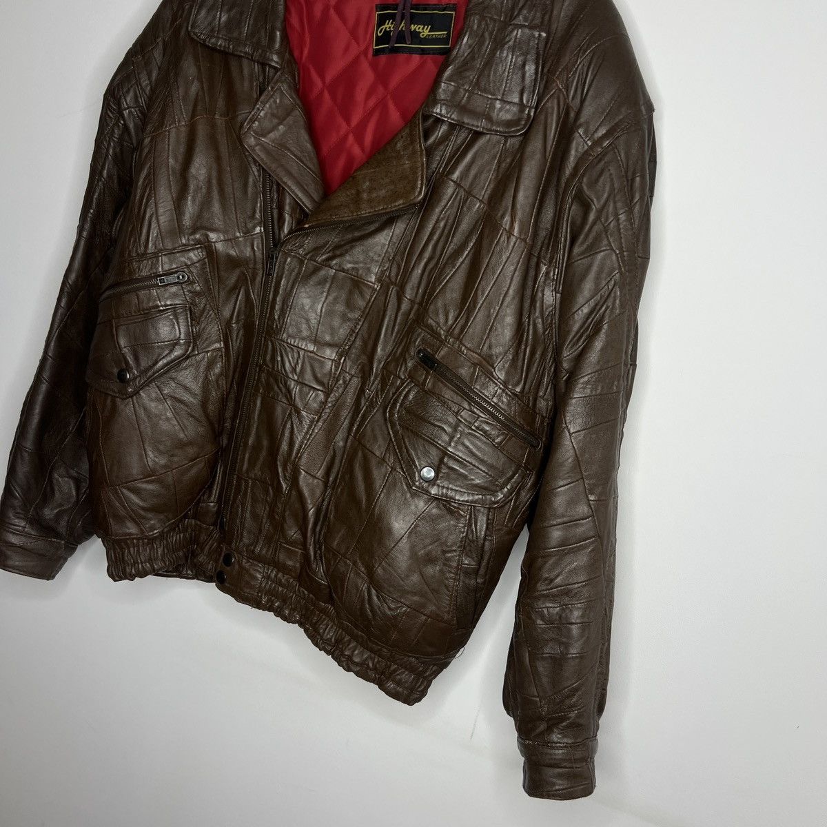 Vintage Vintage Real Leather Jacket Biker Black Rare Luxury Ramones Size US L / EU 52-54 / 3 - 2 Thumbnail