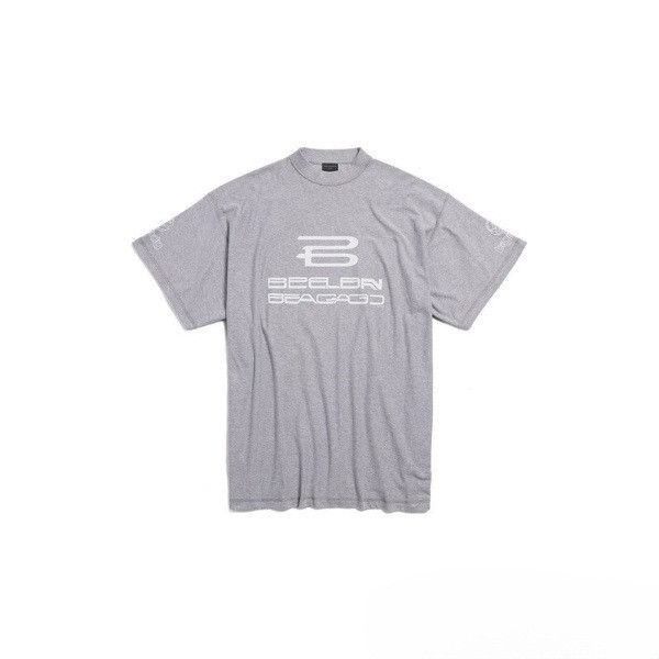 Balenciaga o1w1db10525 Al Generated Inside-Out T-Shirt Oversized Grey Size US M / EU 48-50 / 2 - 1 Thumbnail