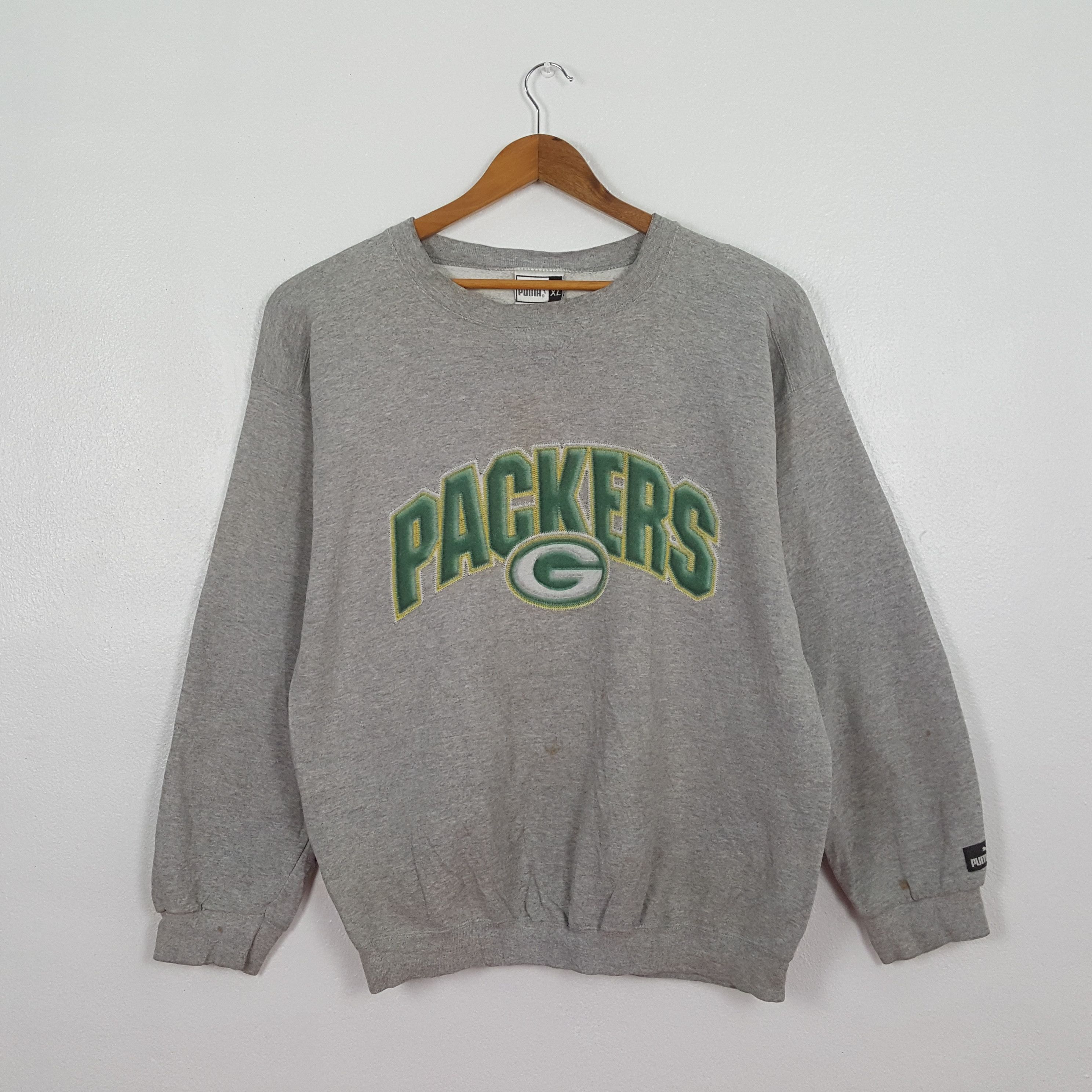 NFL Vintage Packers American Football NFL Sweatshirt C307N12 Size US XL / EU 56 / 4 - 1 Thumbnail