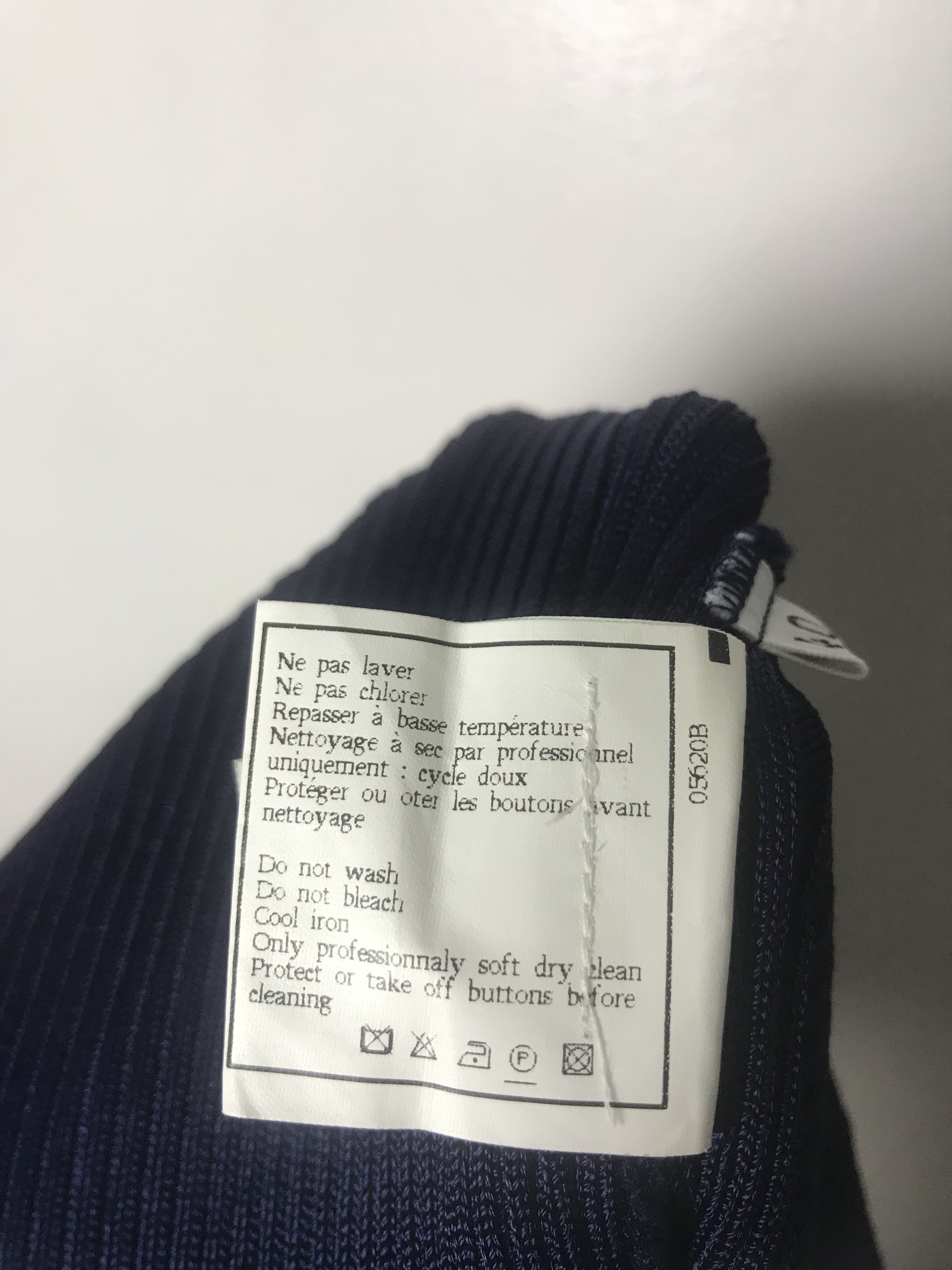 Chanel Chanel Knitted Maxi Skirt Size 22" - 12 Thumbnail