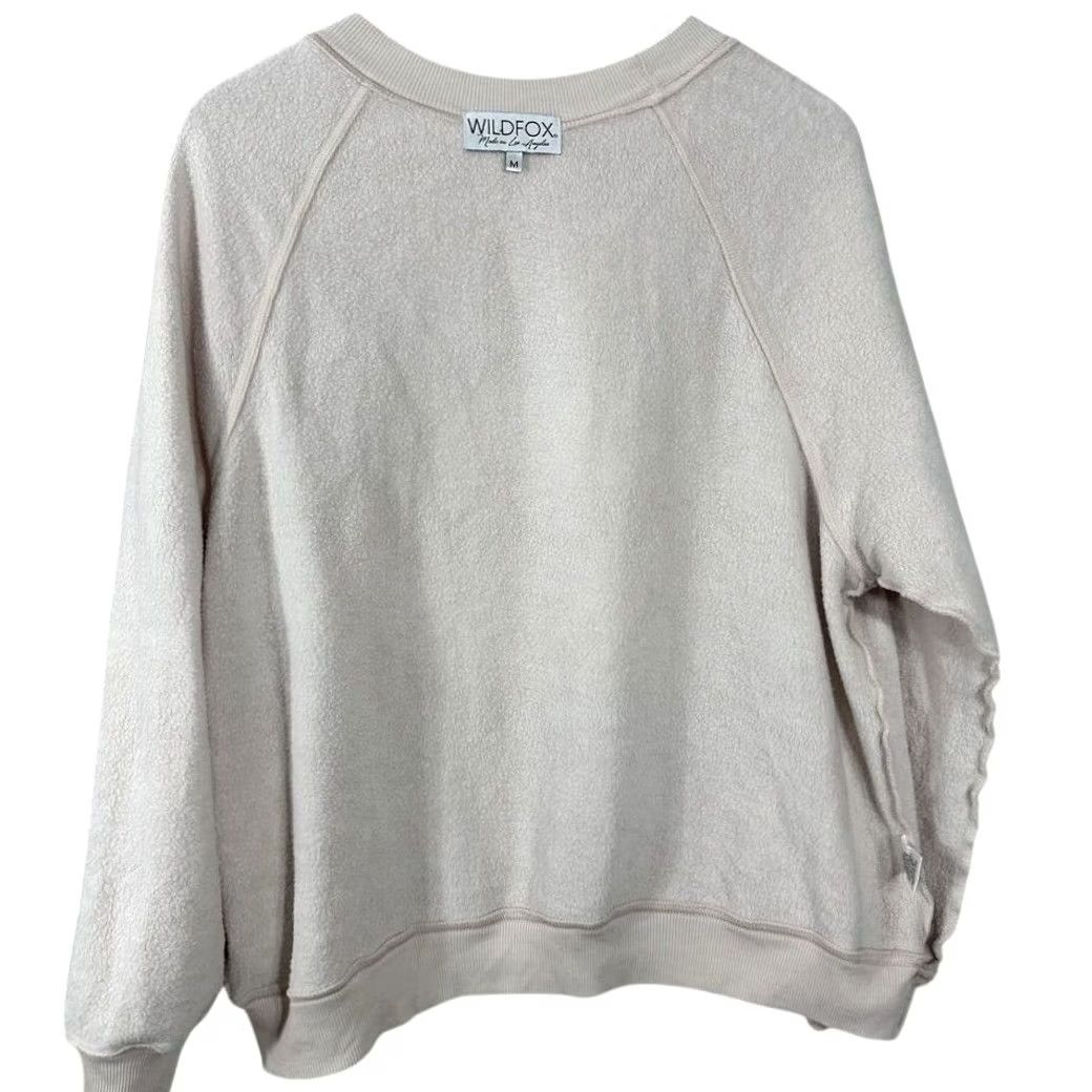 Wildfox Wildfox Hello Boys Lips Graphic Sweatshirt Blush Pink Crew Neck Womens M Size M / US 6-8 / IT 42-44 - 7 Thumbnail