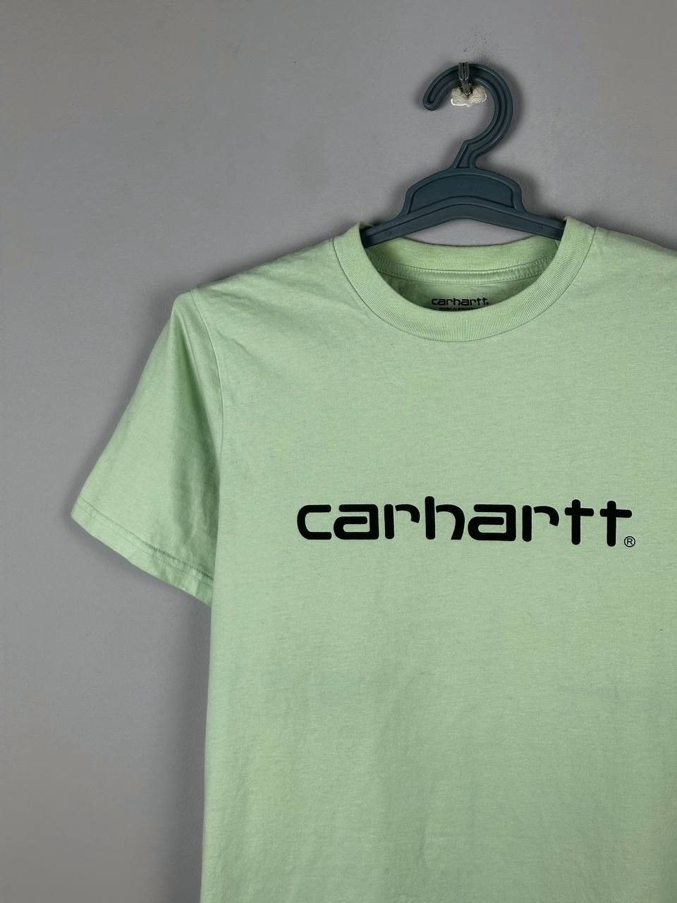 Carhartt Carhartt Script Basic Mint T Shirt Size S Size US S / EU 44-46 / 1 - 3 Thumbnail